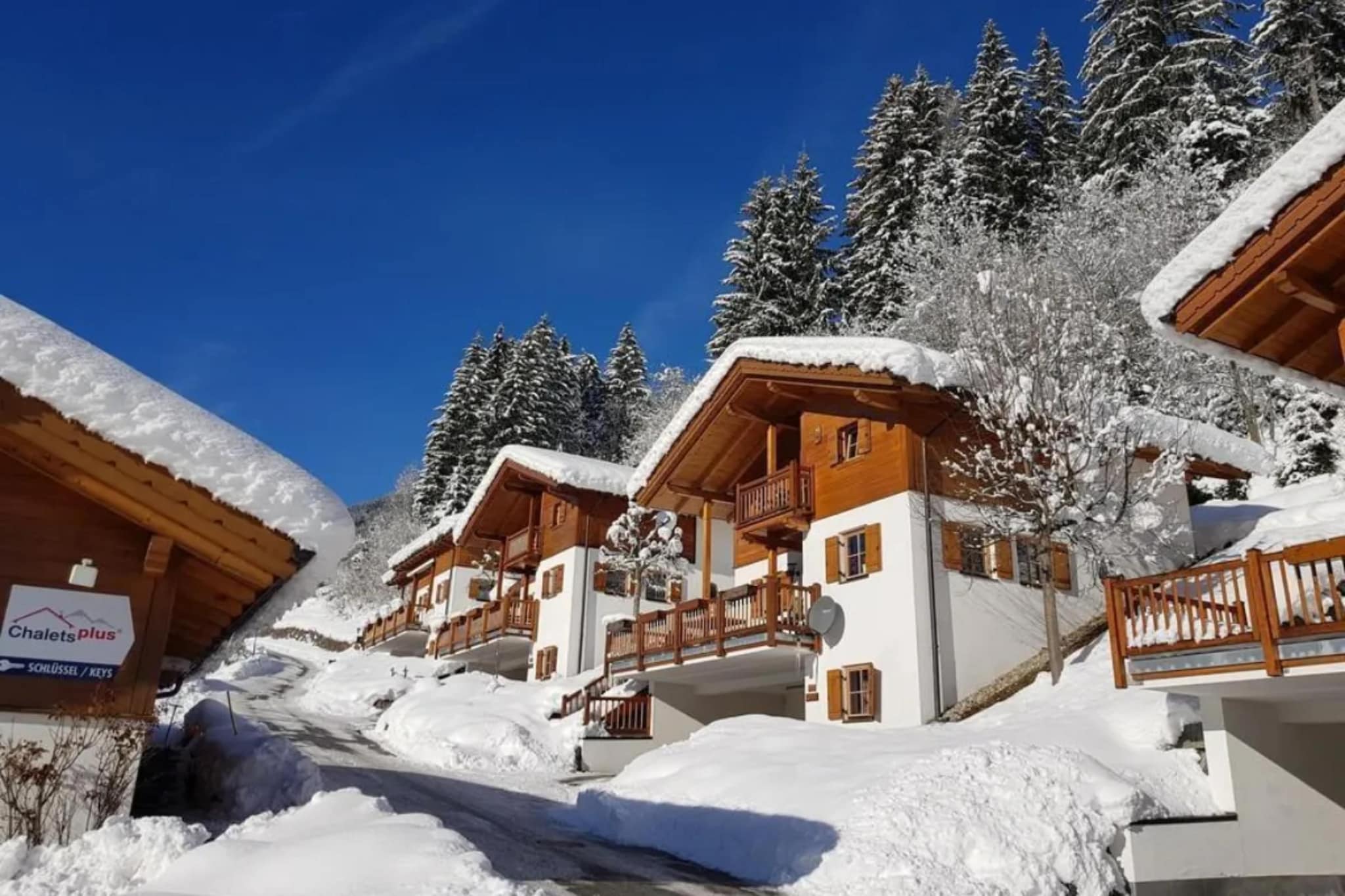 Schöneben Chalet  Sonnenwende - Exterior in winter