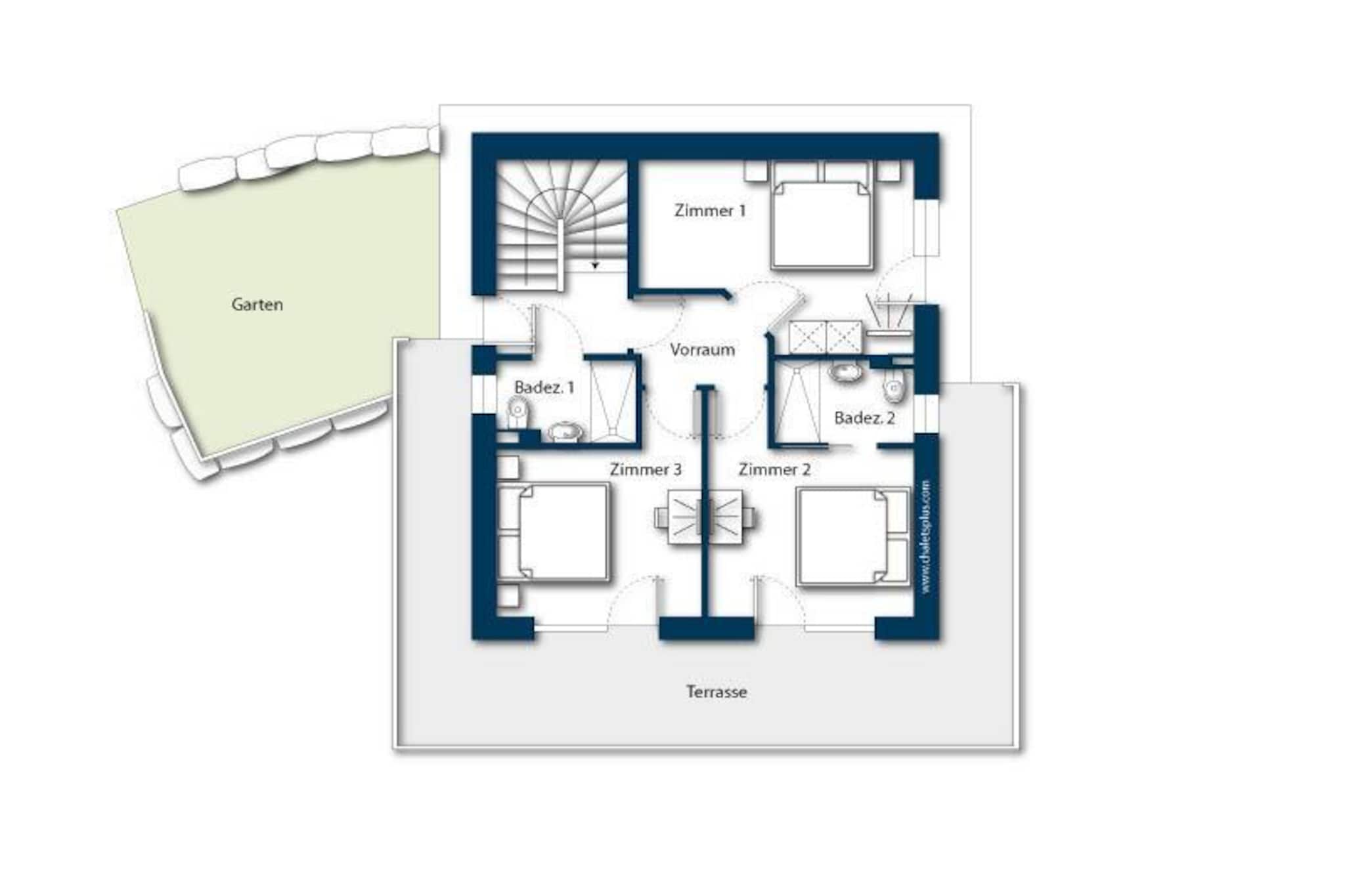 Nationalpark Chalet Larmkogel-Grundriss