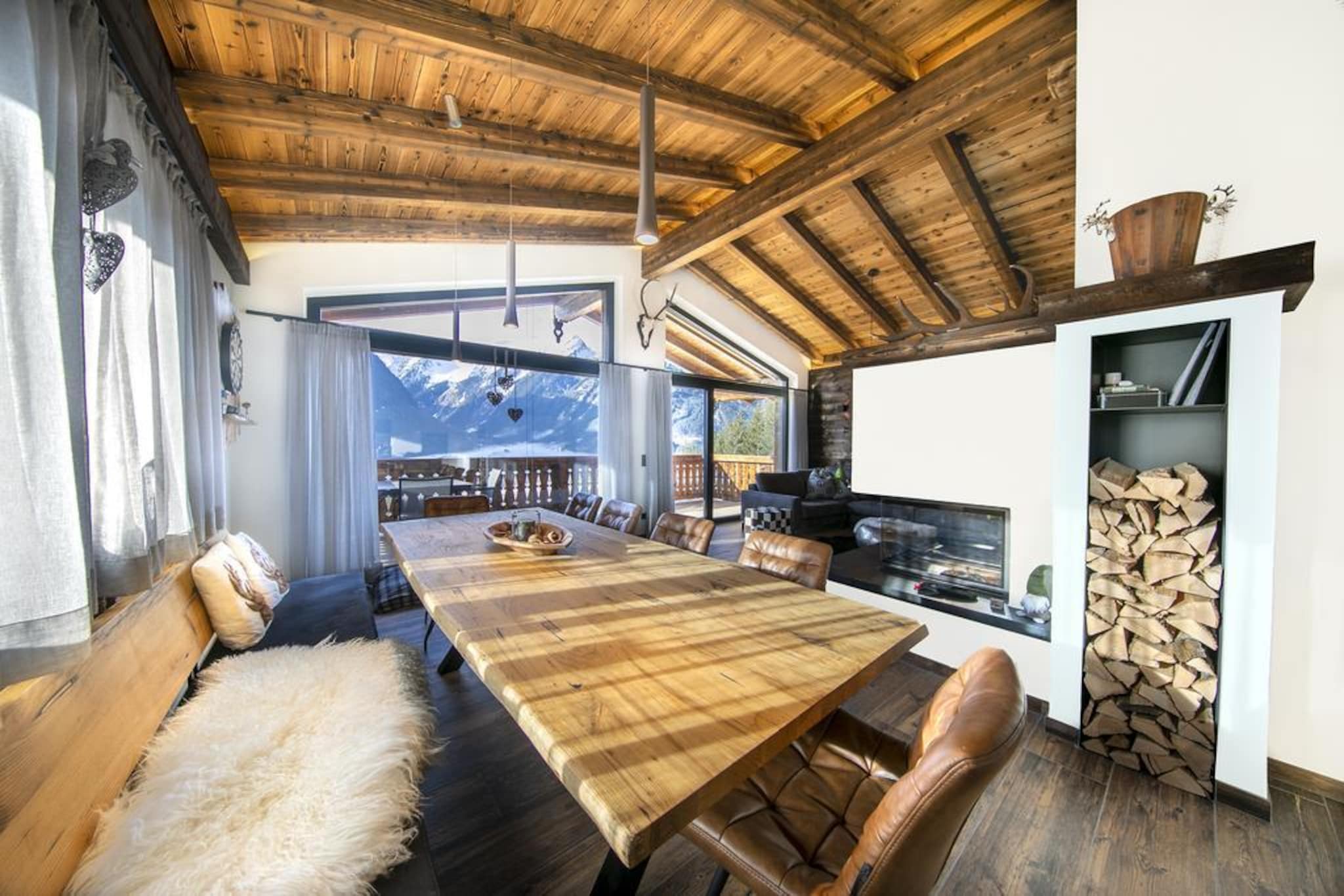 Nationalpark Chalet Kuhhaut-Salle à manger