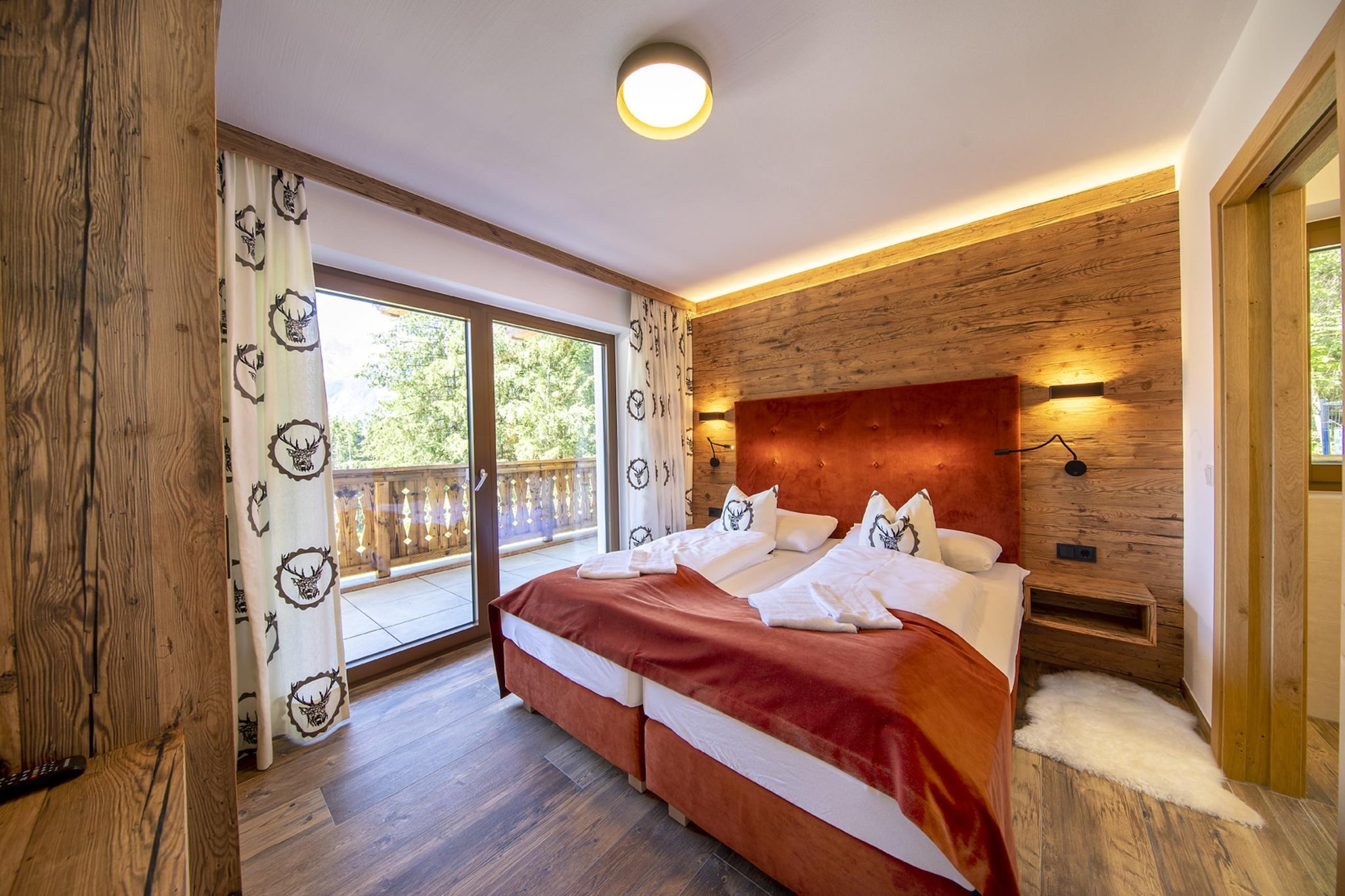 Nationalpark Chalet Reichenbergerspitze-Slaapkamer