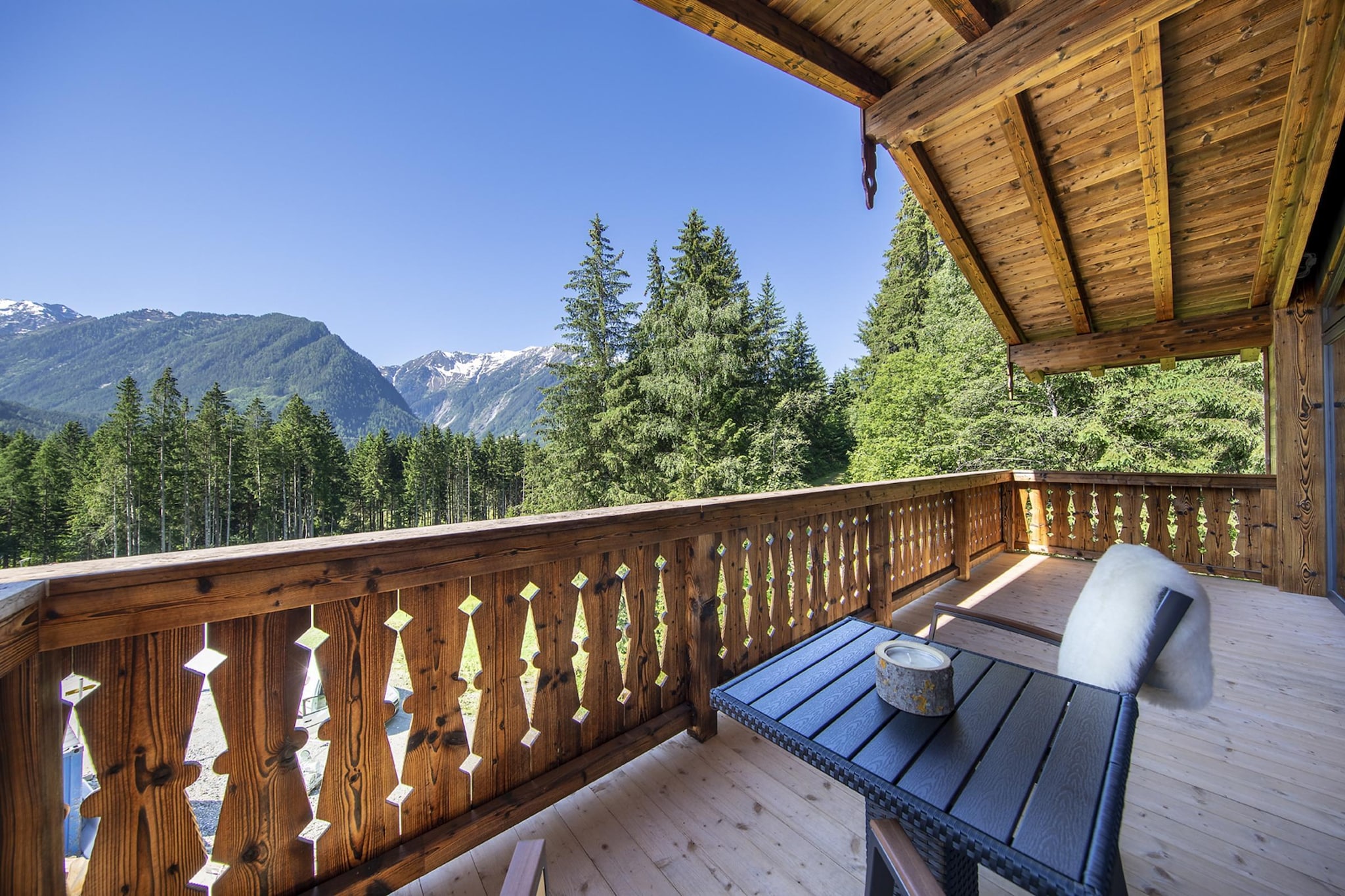 Nationalpark Chalet Reichenbergerspitze-Terrasbalkon