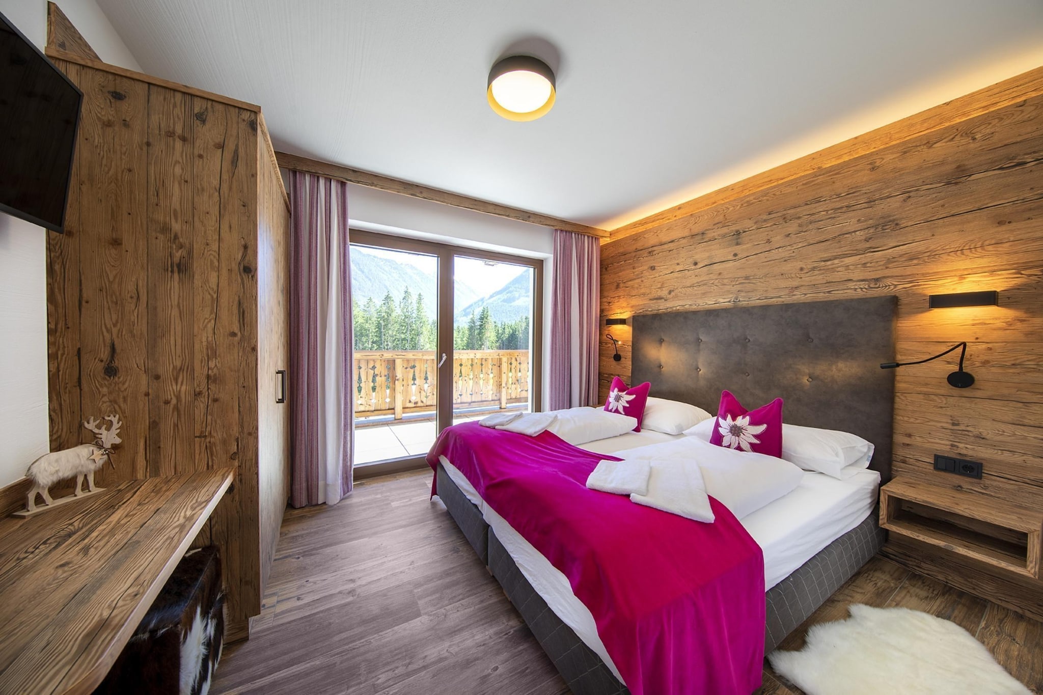 Nationalpark Chalet Reichenbergerspitze-Slaapkamer