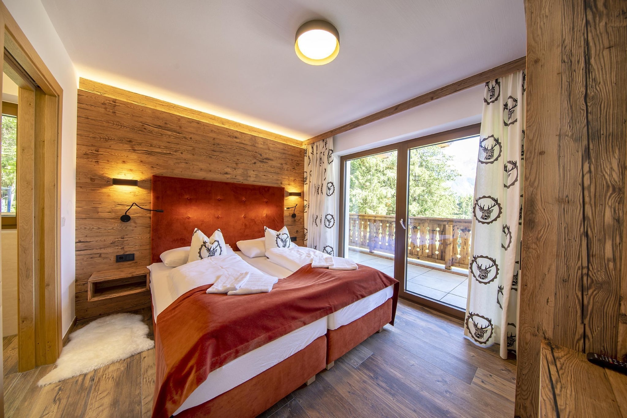 Nationalpark Chalet Reichenbergerspitze-Slaapkamer