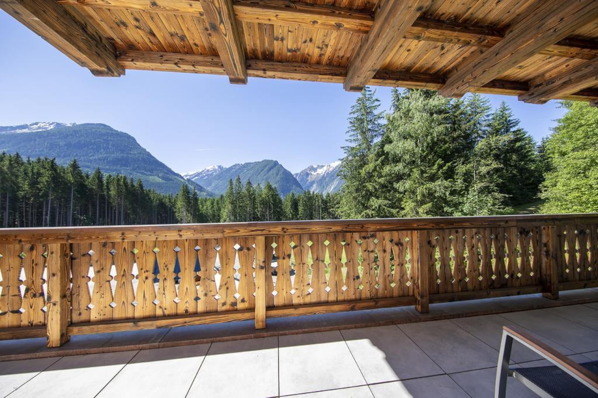Nationalpark Chalet Reichenbergerspitze-Balcon-terrasse