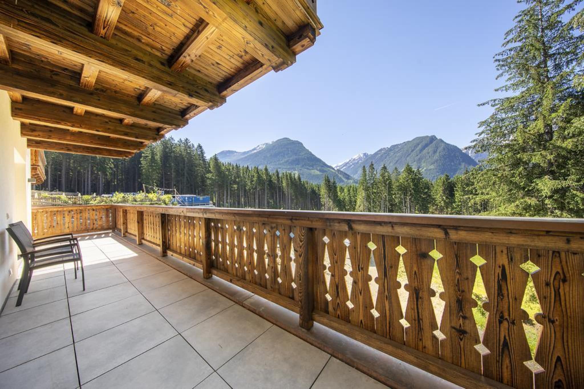 Nationalpark Chalet Reichenbergerspitze-Balcon-terrasse