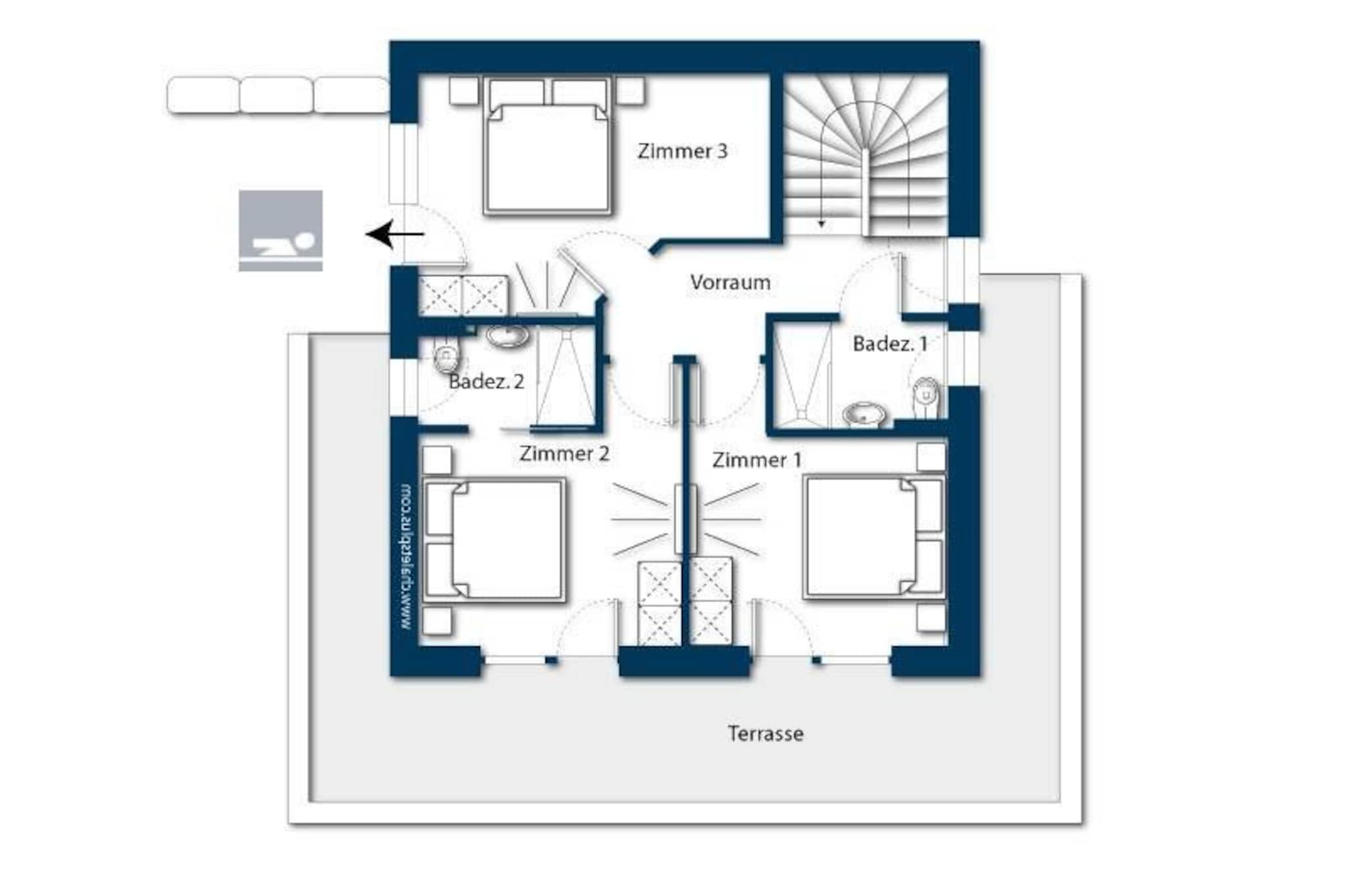 Nationalpark Chalet Reichenbergerspitze-Plan d'étage