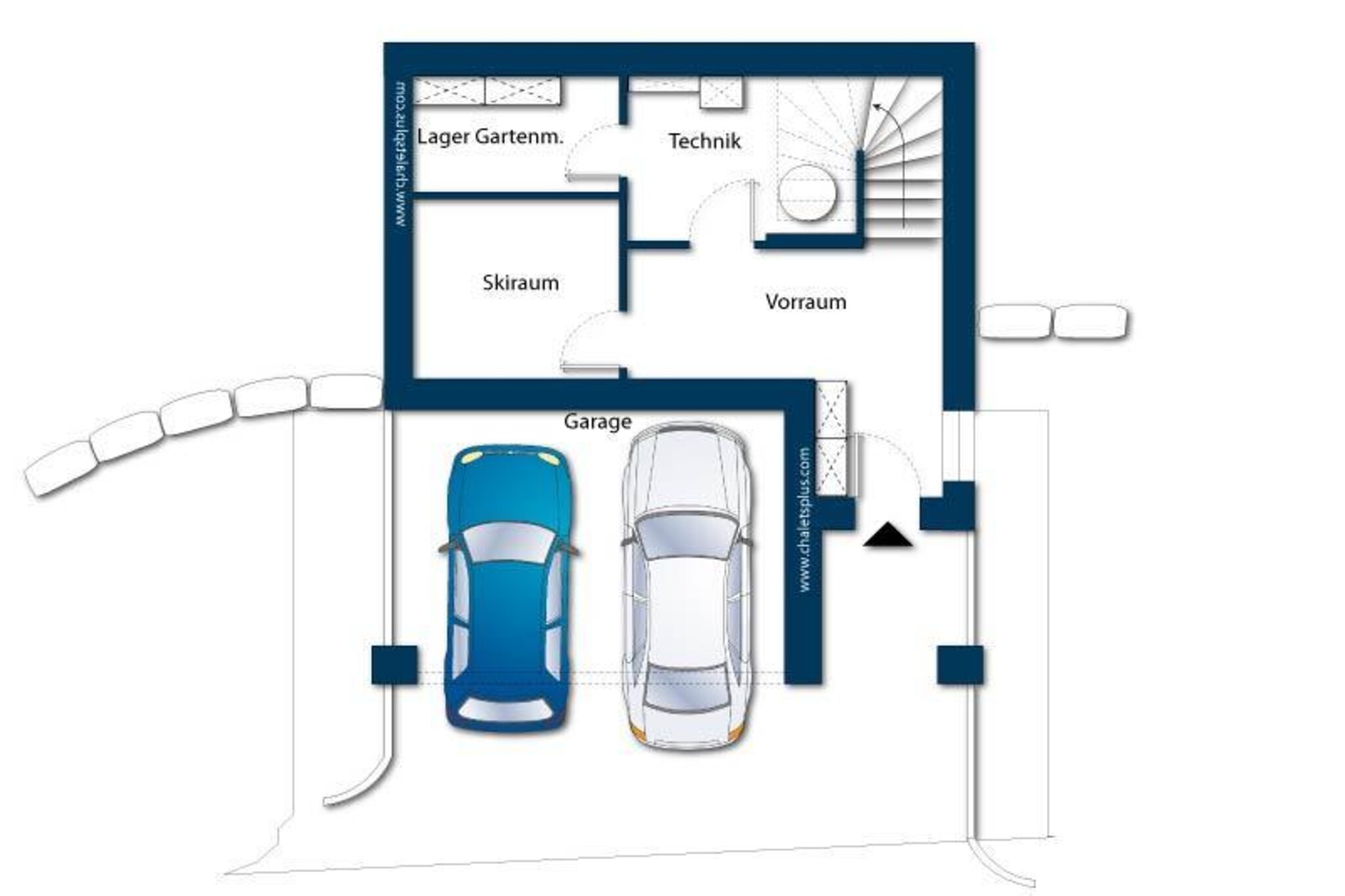 Nationalpark Chalet Reichenbergerspitze-Plan d'étage