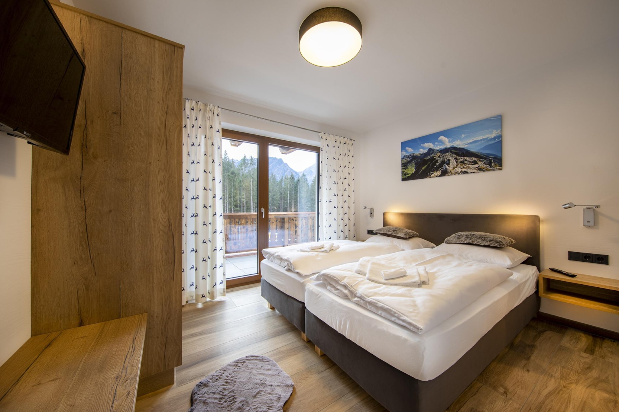 Nationalpark Chalet Bachmayrspitze-Slaapkamer