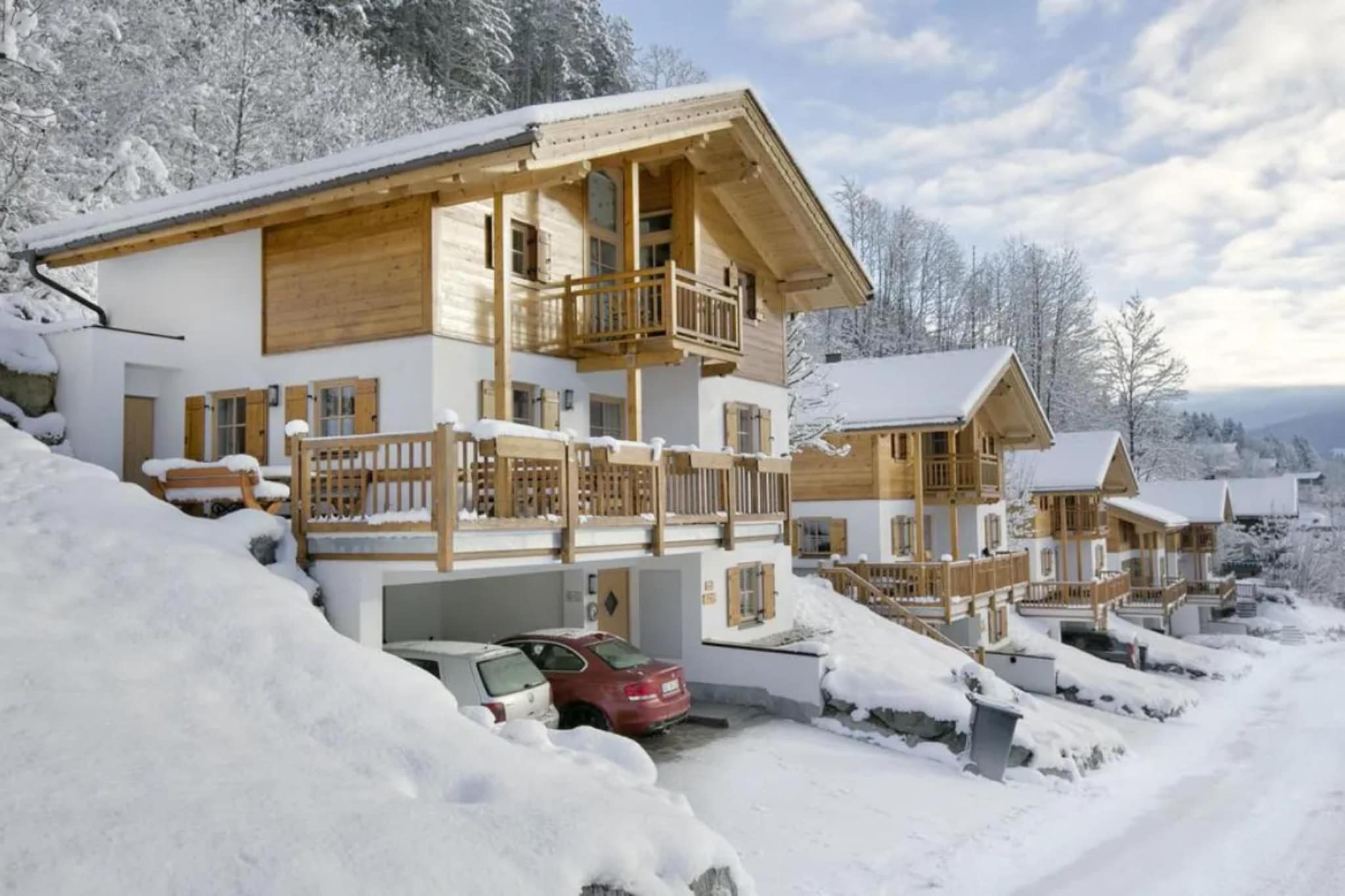 Schöneben Chalet  't Hoge Loo - Außenbereich Winter