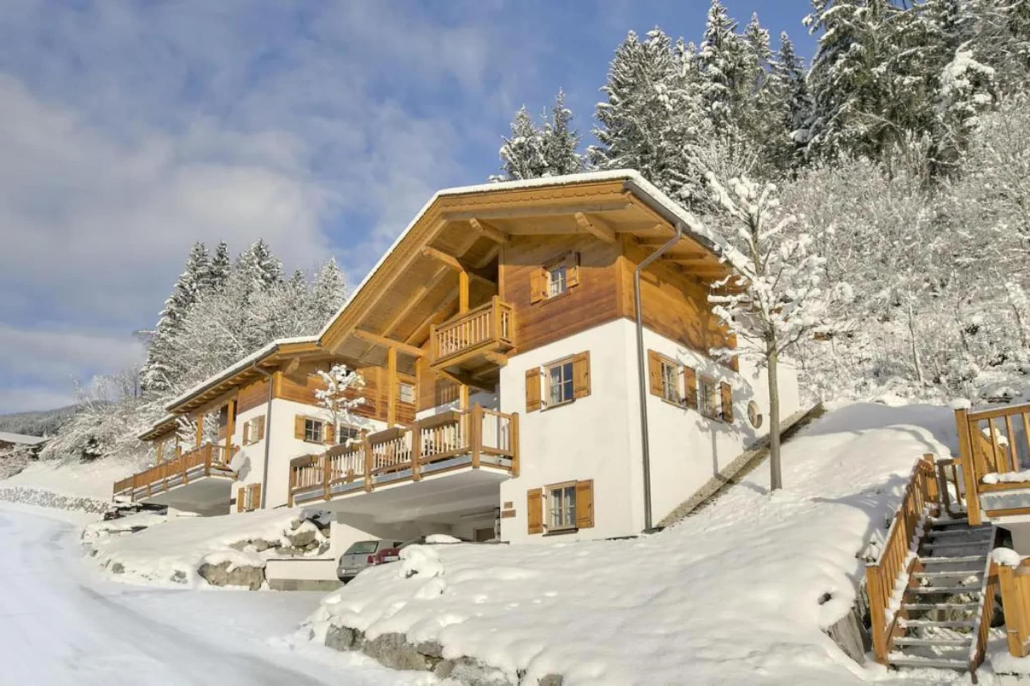 Schöneben Chalet  't Hoge Loo - Außenbereich Winter