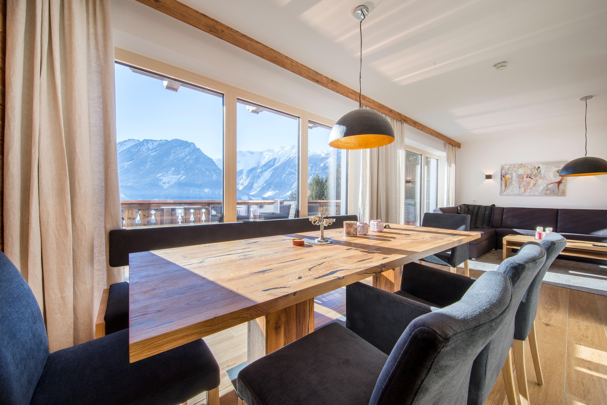 Nationalpark Chalet Quirl-Eetkamer