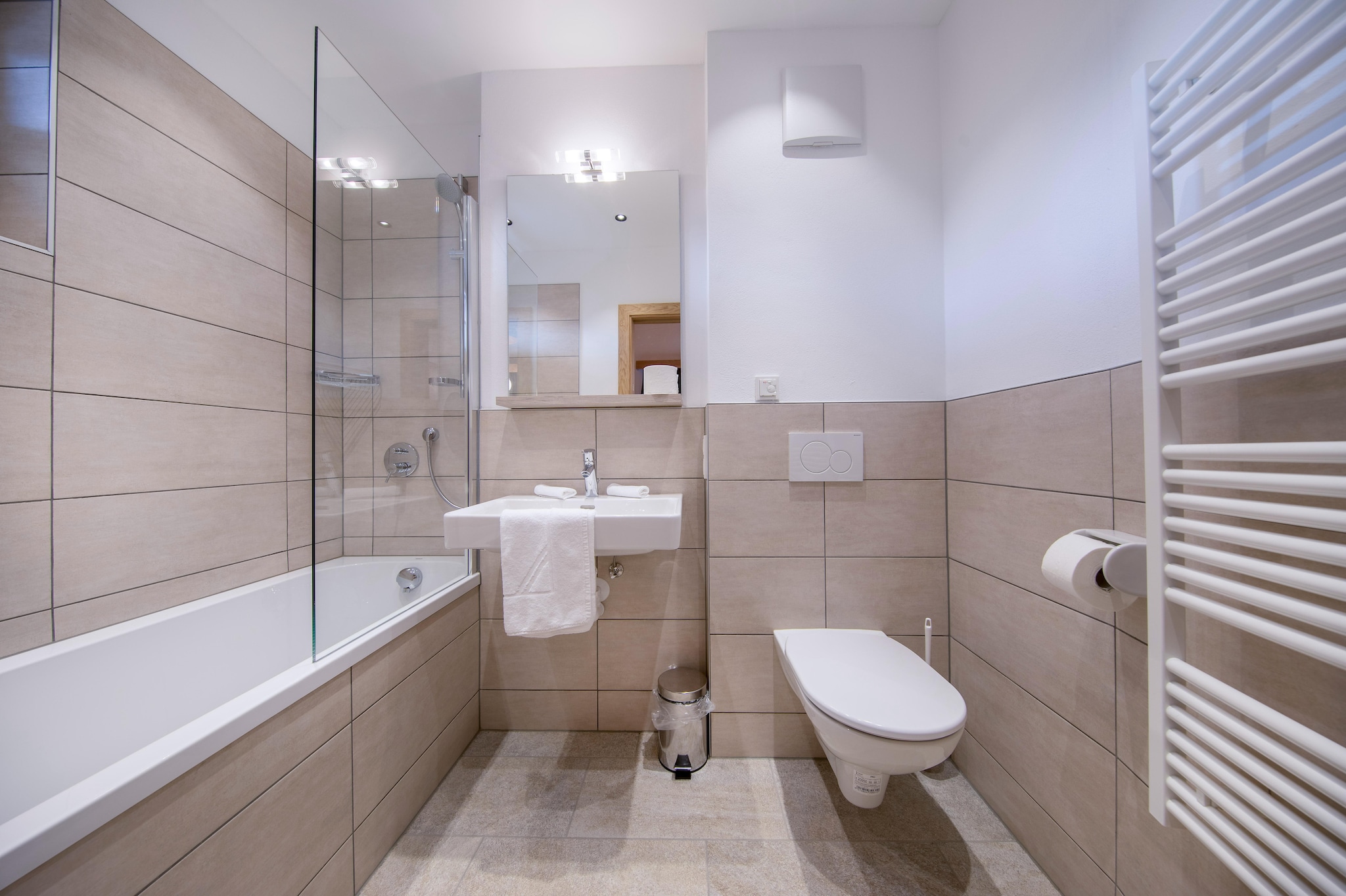 Nationalpark Chalet Quirl-Badkamer