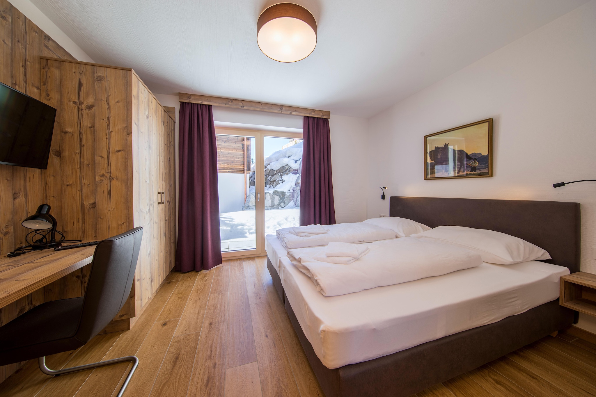 Nationalpark Chalet Quirl-Slaapkamer