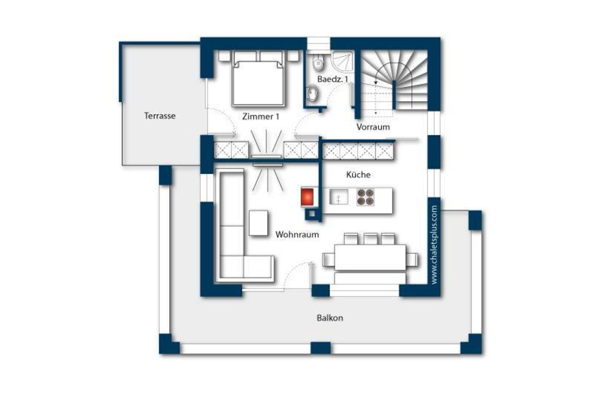 Nationalpark Chalet Quirl-Non étiqueté