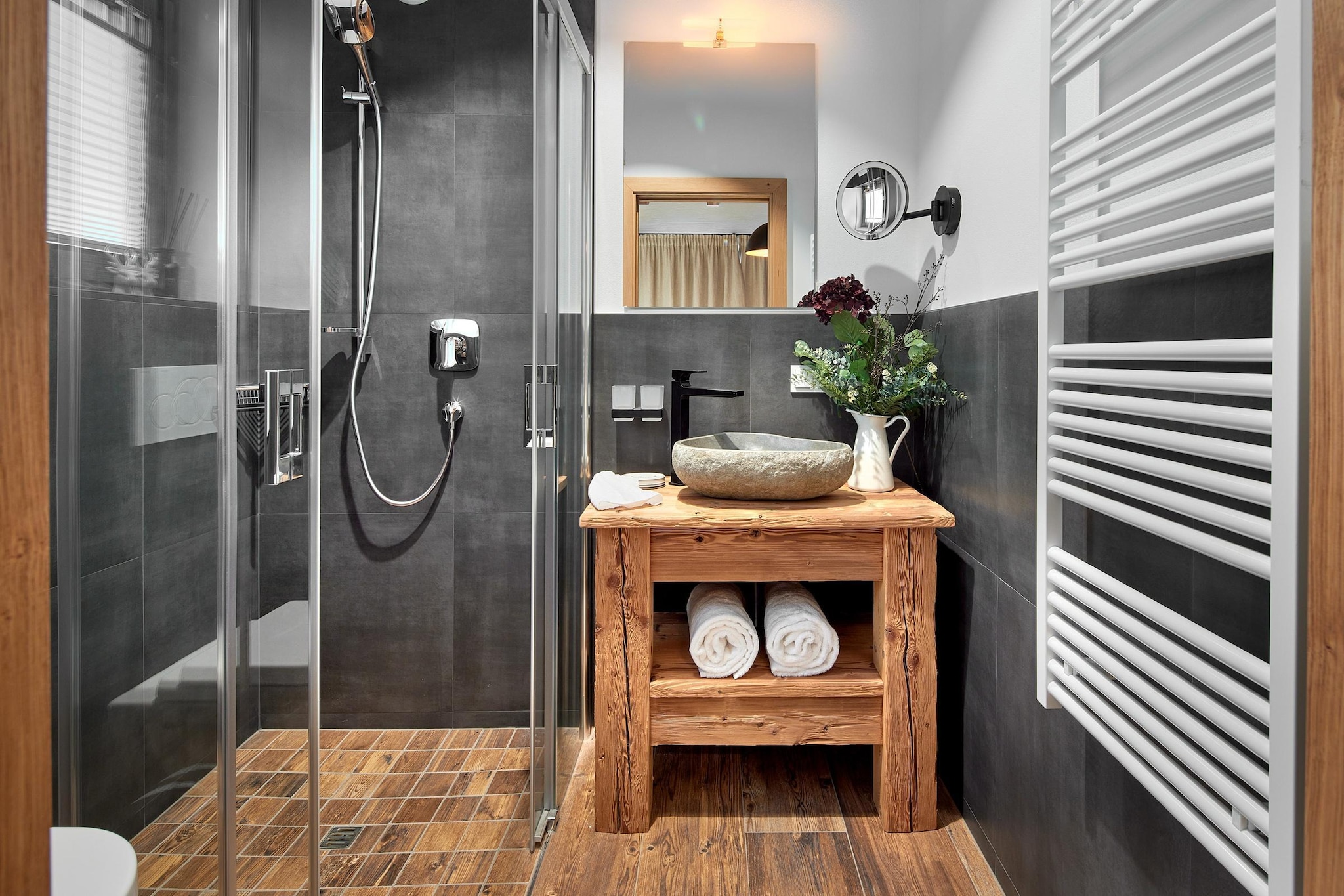 Nationalpark Chalet Gamsspitze-Badkamer
