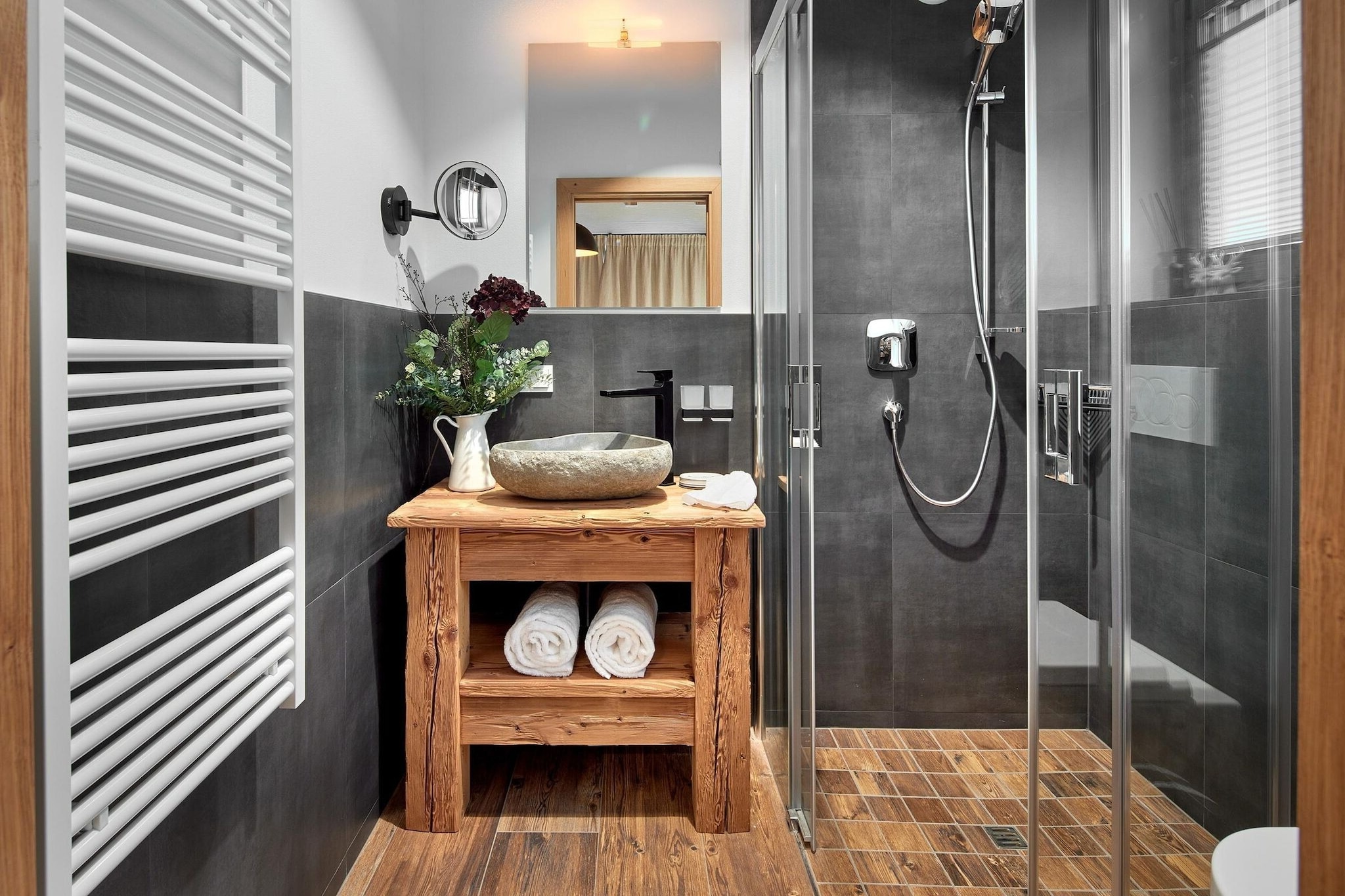 Nationalpark Chalet Gamsspitze-Badkamer