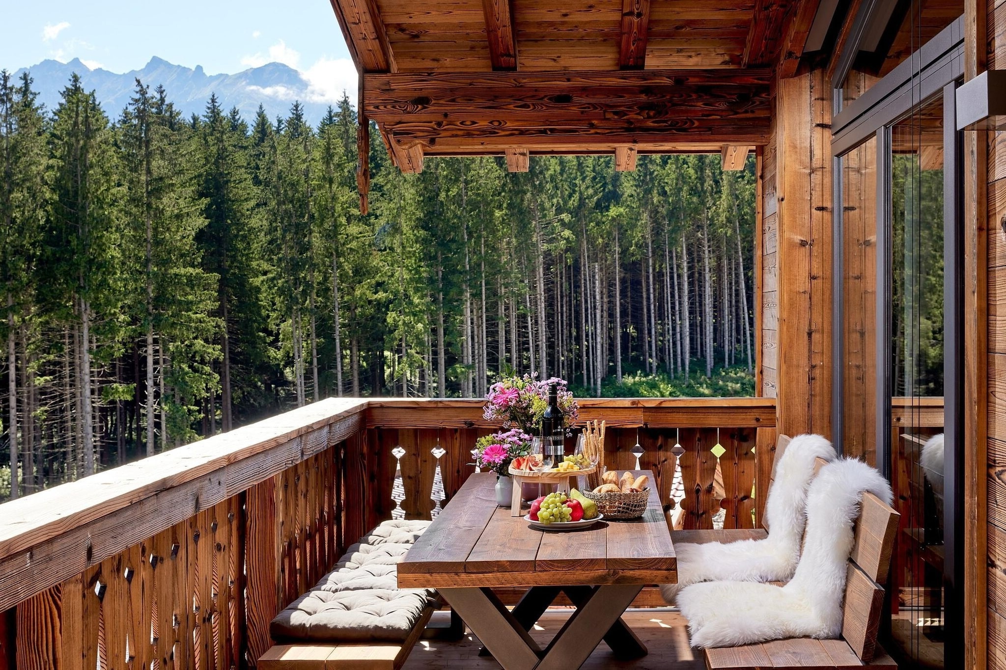 Nationalpark Chalet Gamsspitze-Terrasbalkon