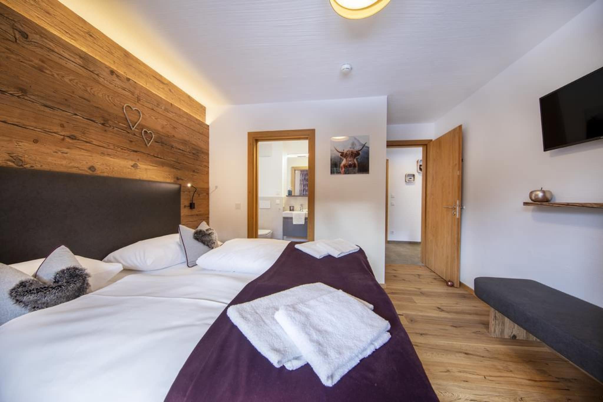 Nationalpark Chalet Säulspitze-Slaapkamer