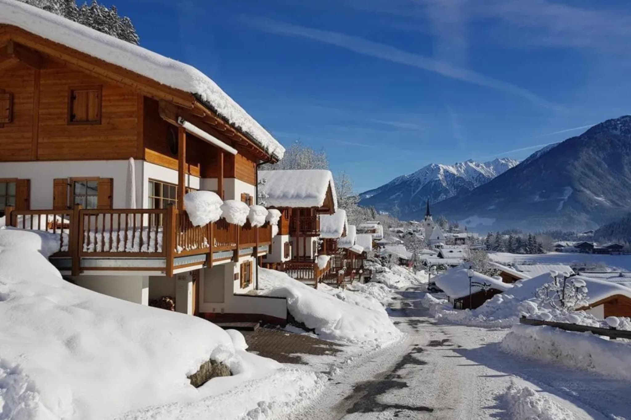 Schöneben Chalet  Hohe Tauern Blick - Exterior in winter