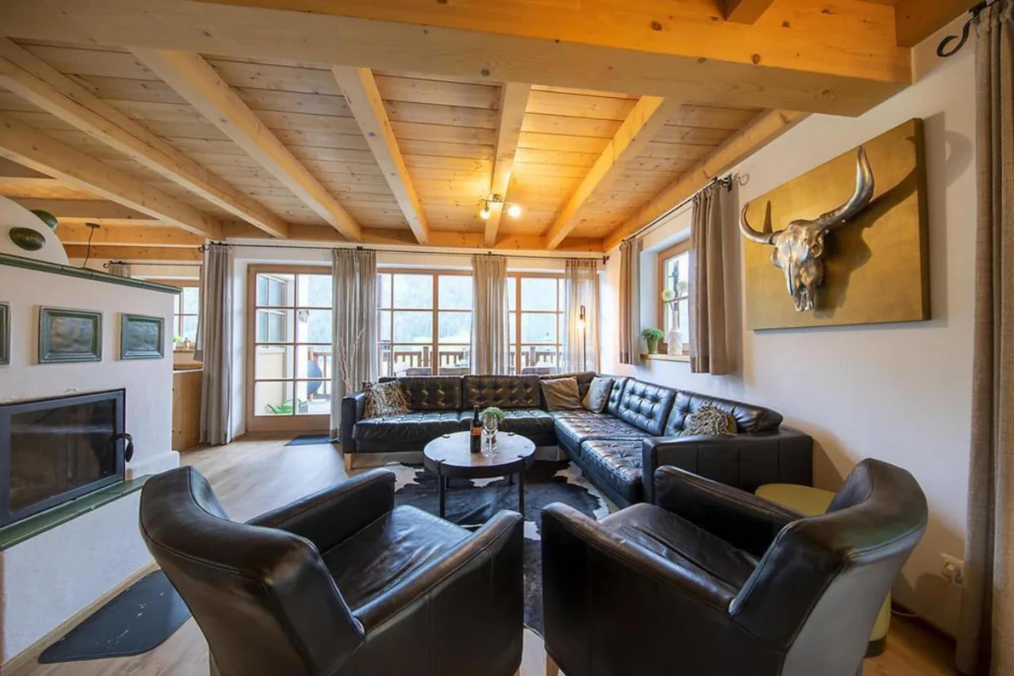 Schöneben Chalet  Hohe Tauern Blick - Living room