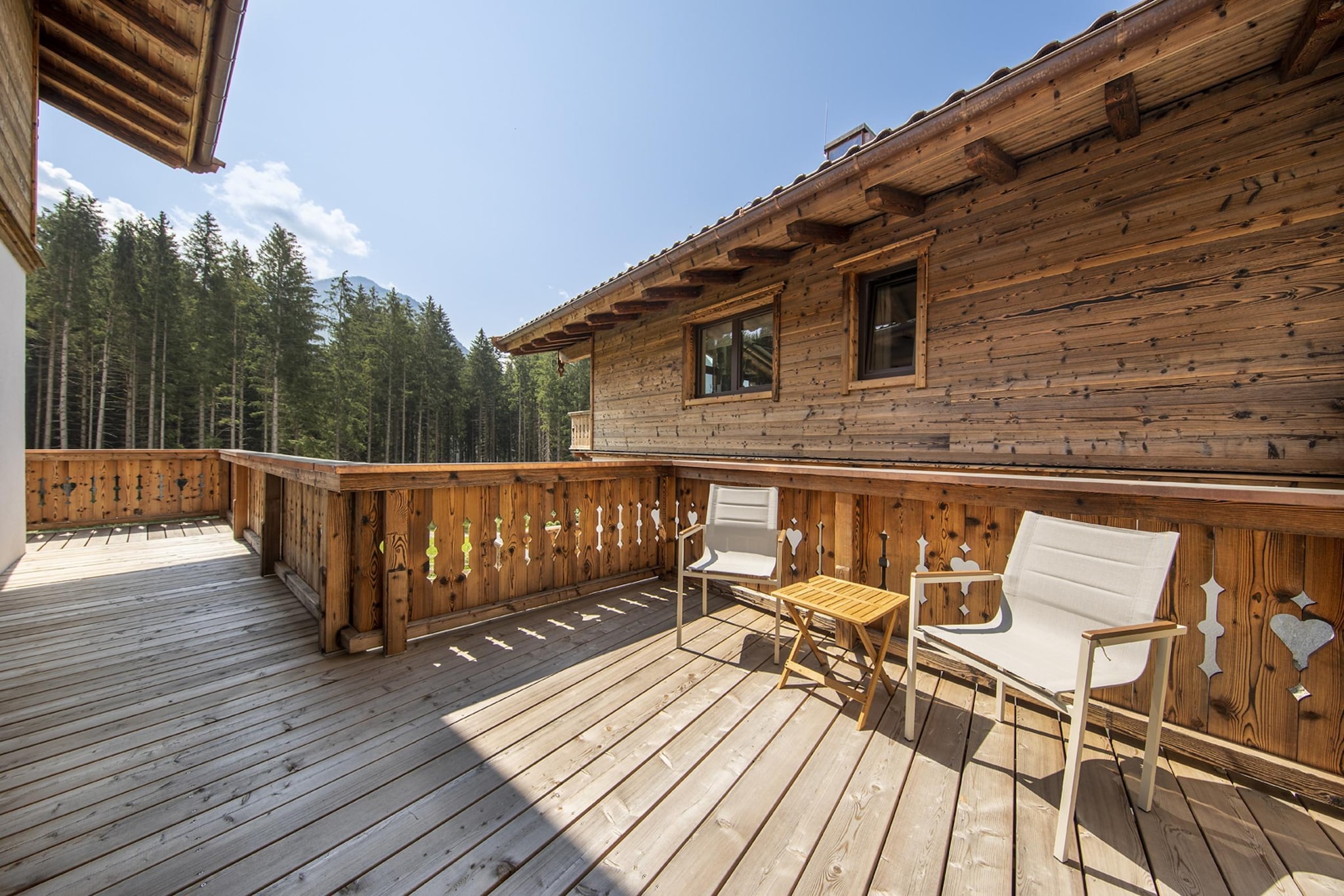 Nationalpark Chalet Kratzenberg-Terrasbalkon