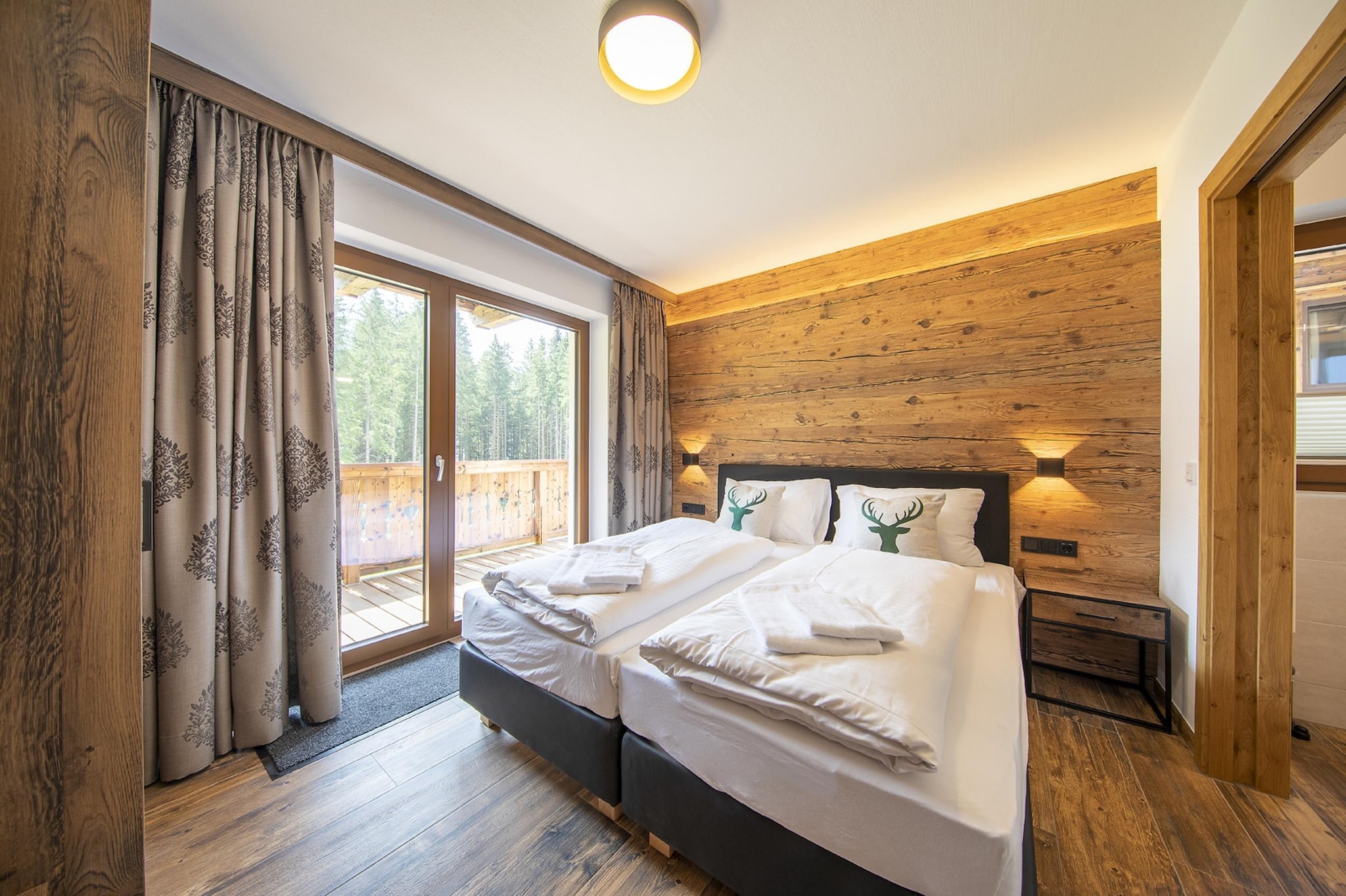 Nationalpark Chalet Kratzenberg-Slaapkamer