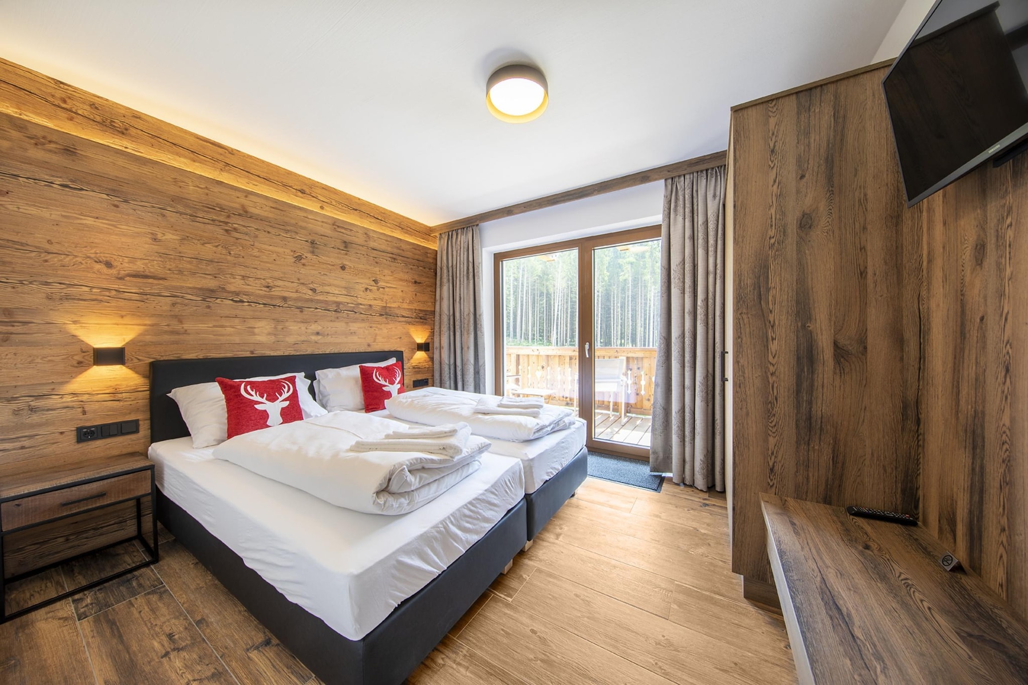 Nationalpark Chalet Kratzenberg-Slaapkamer