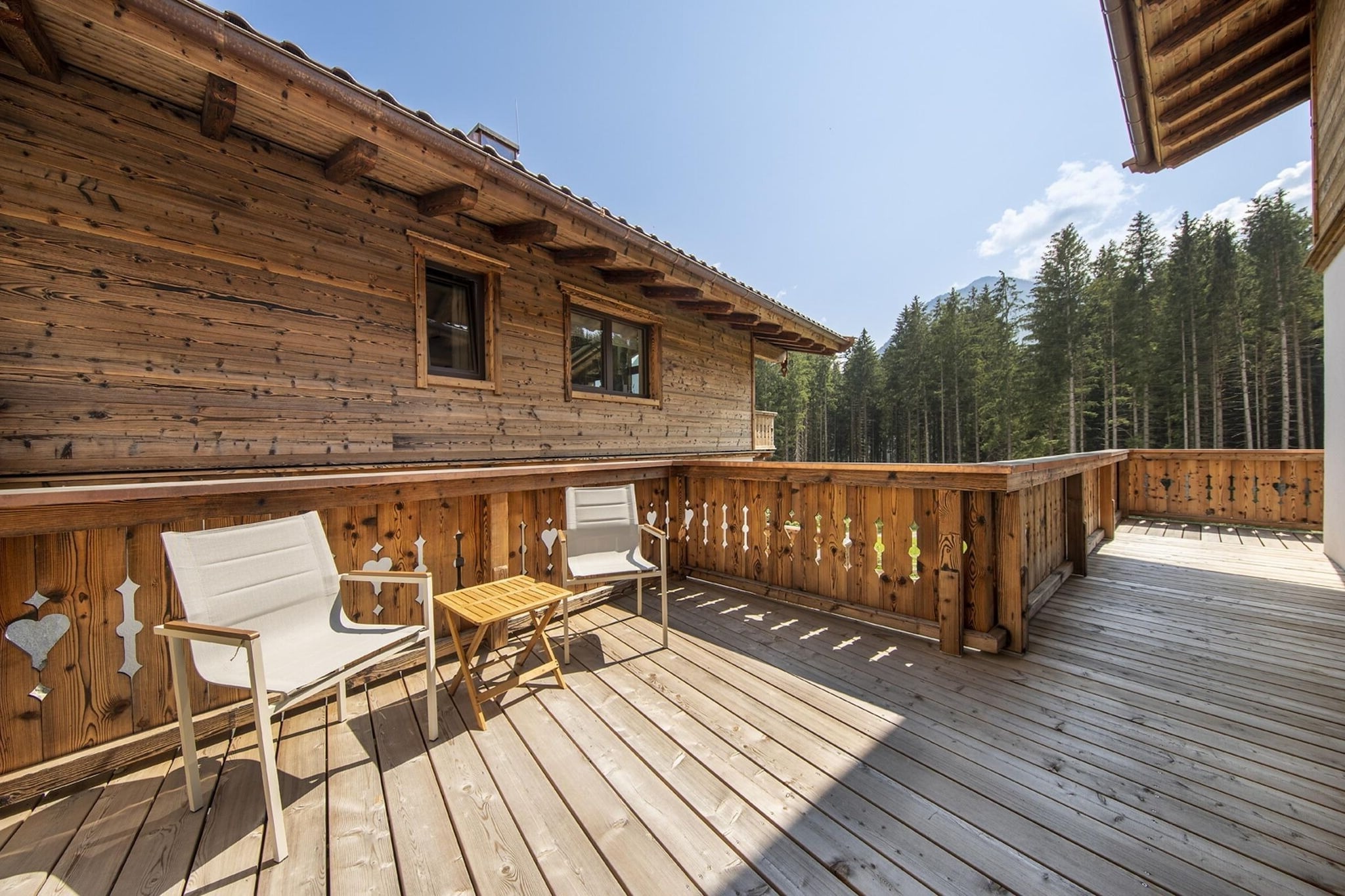 Nationalpark Chalet Kratzenberg-Terrasbalkon