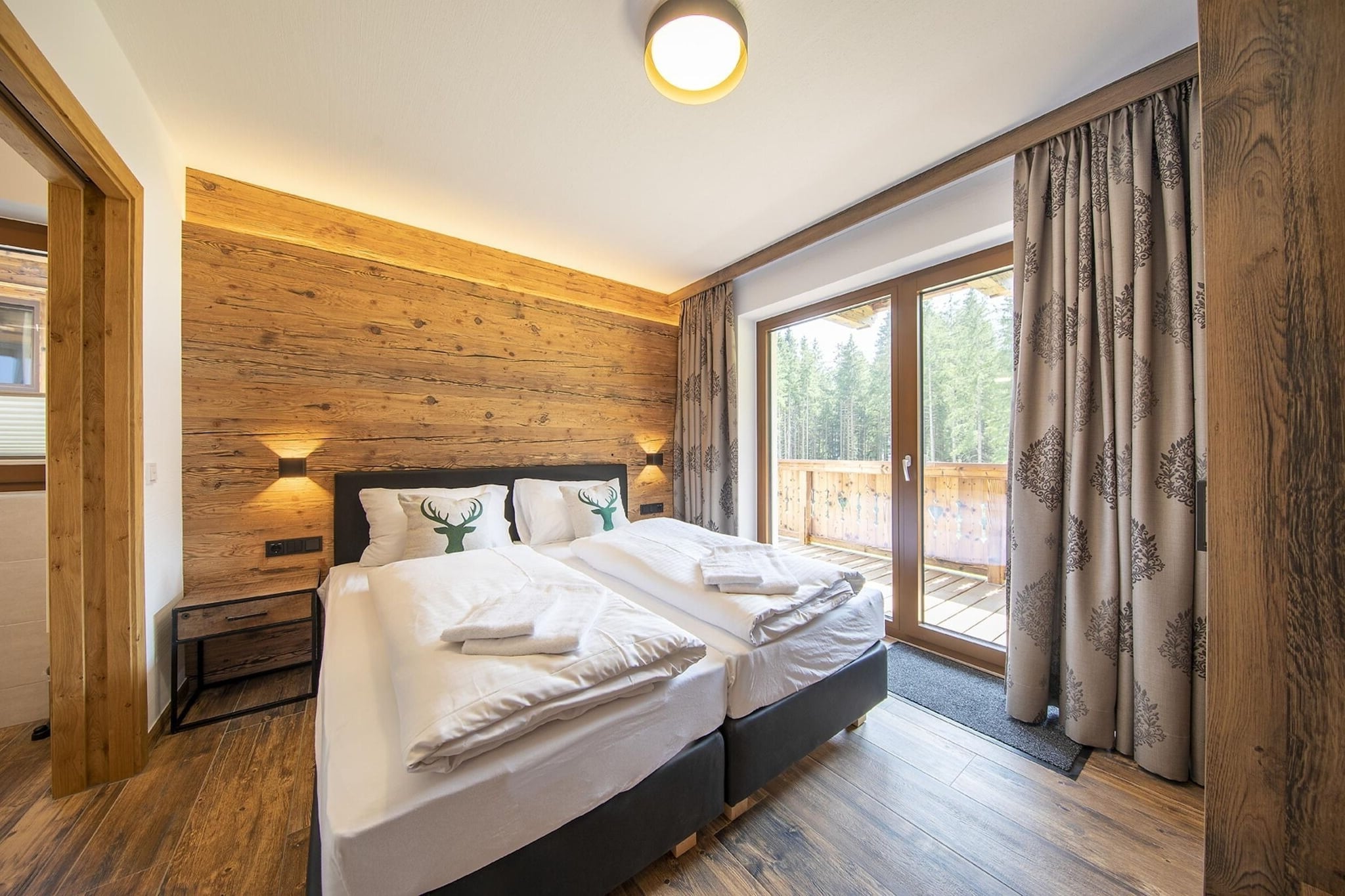 Nationalpark Chalet Kratzenberg-Slaapkamer