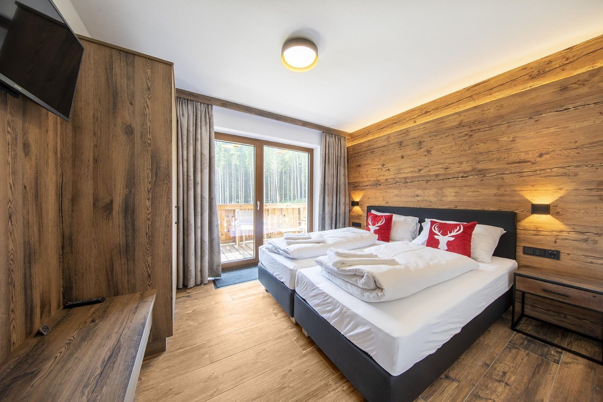 Nationalpark Chalet Kratzenberg-Slaapkamer