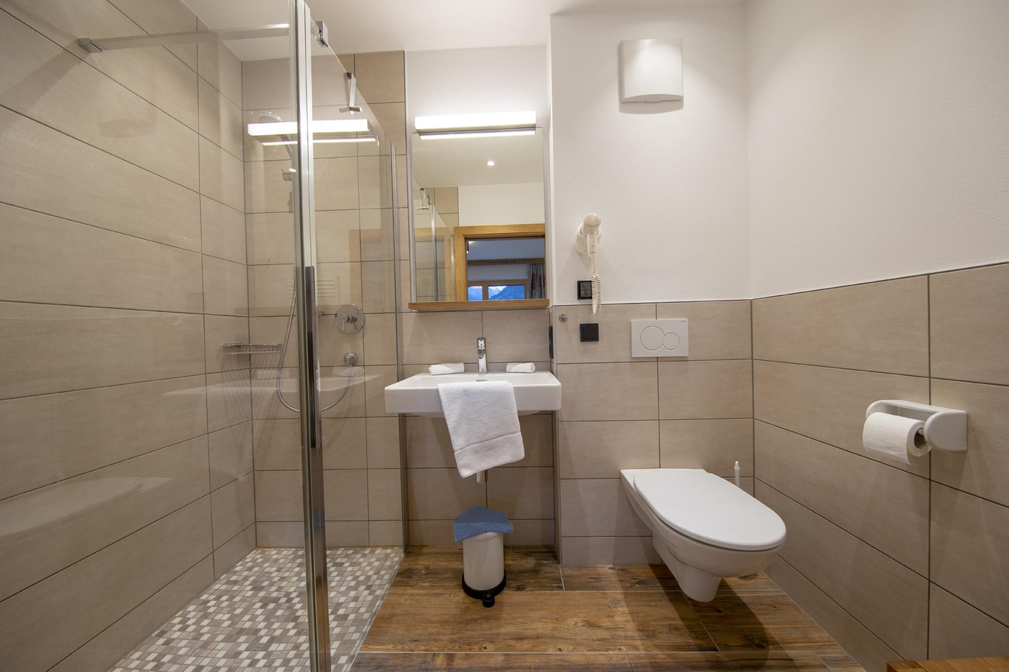 Nationalpark Chalet Glockhaus-Badezimmer
