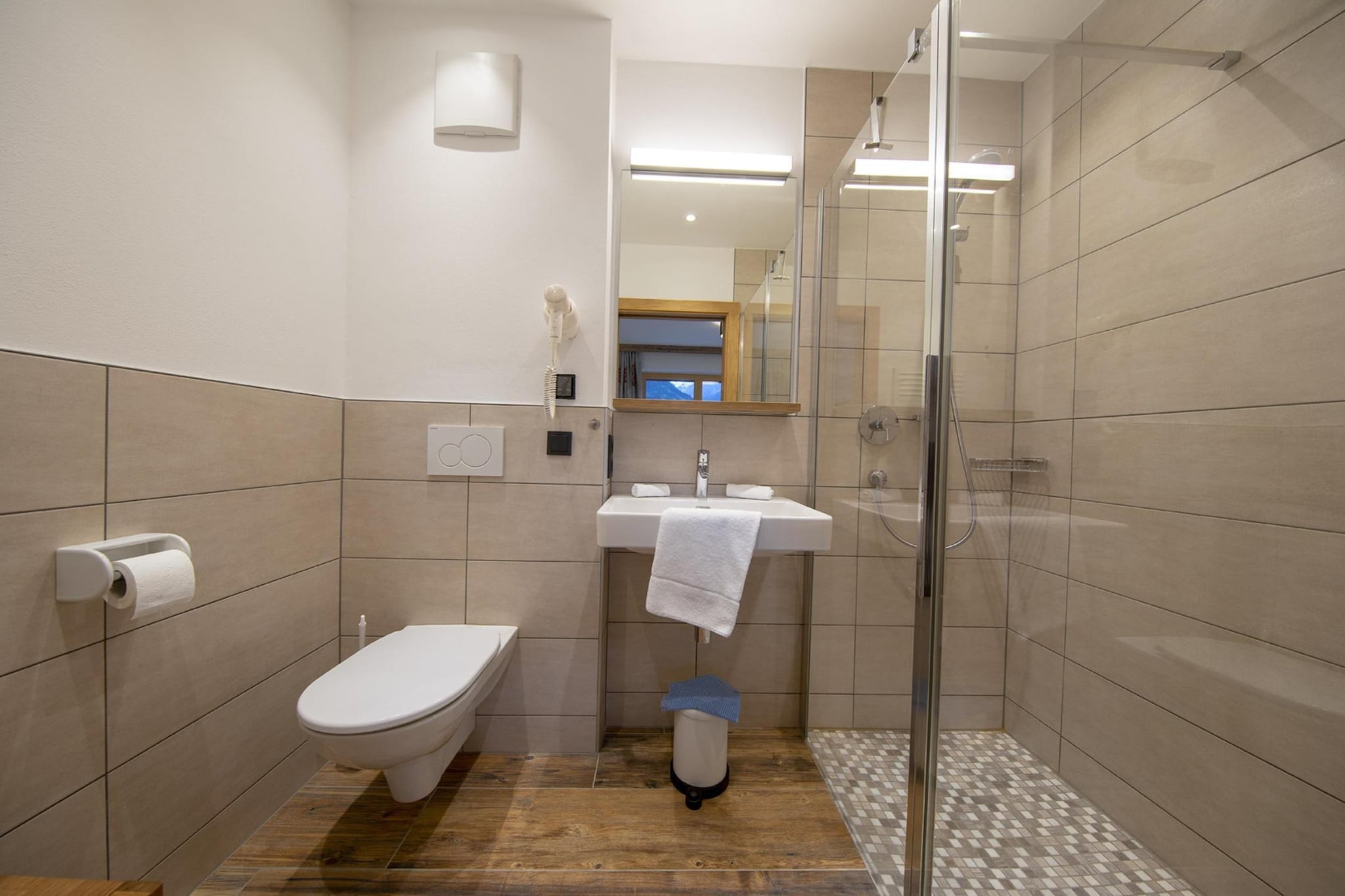 Nationalpark Chalet Glockhaus-Badezimmer
