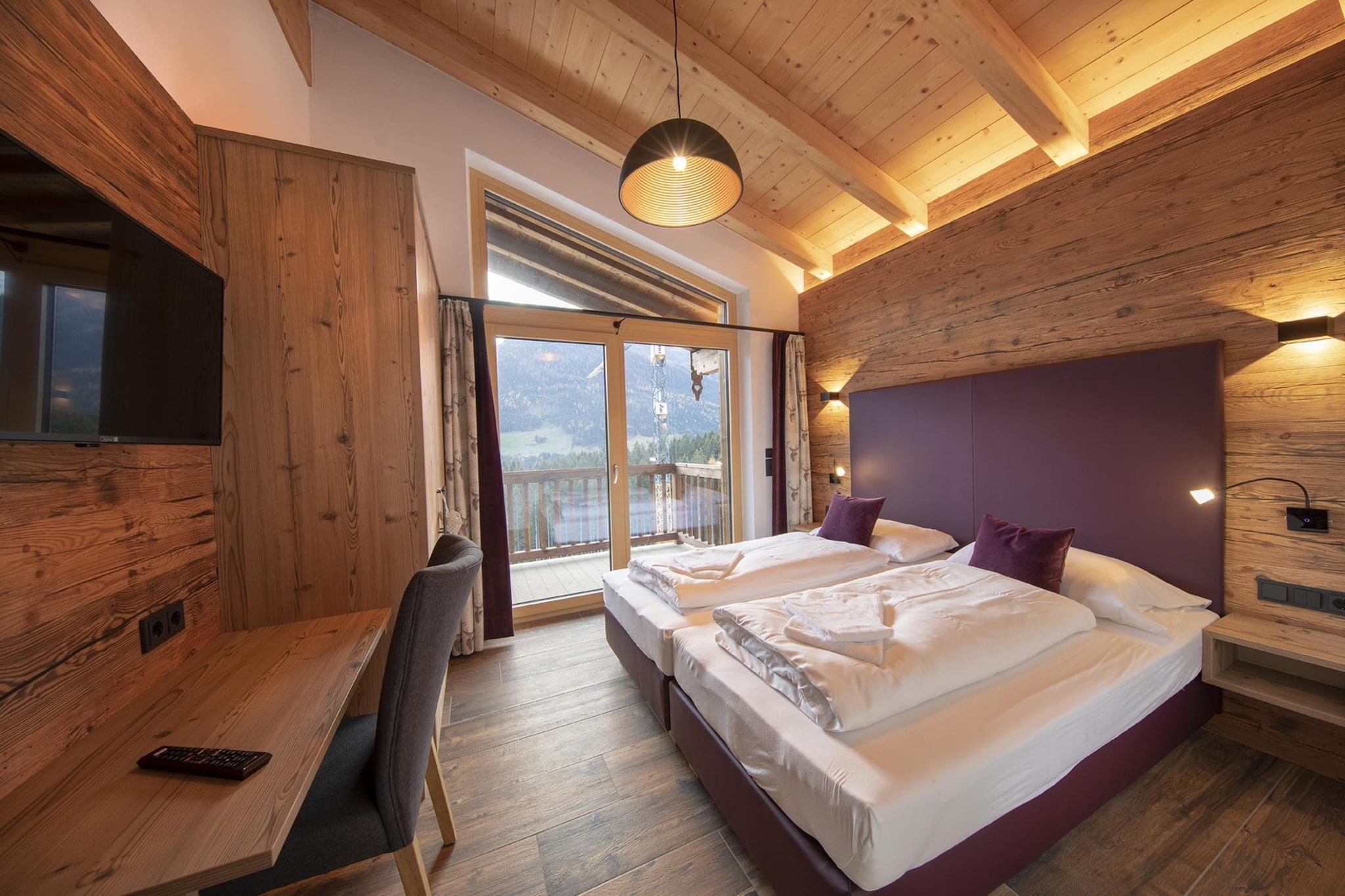 Nationalpark Chalet Glockhaus-Schlafzimmer