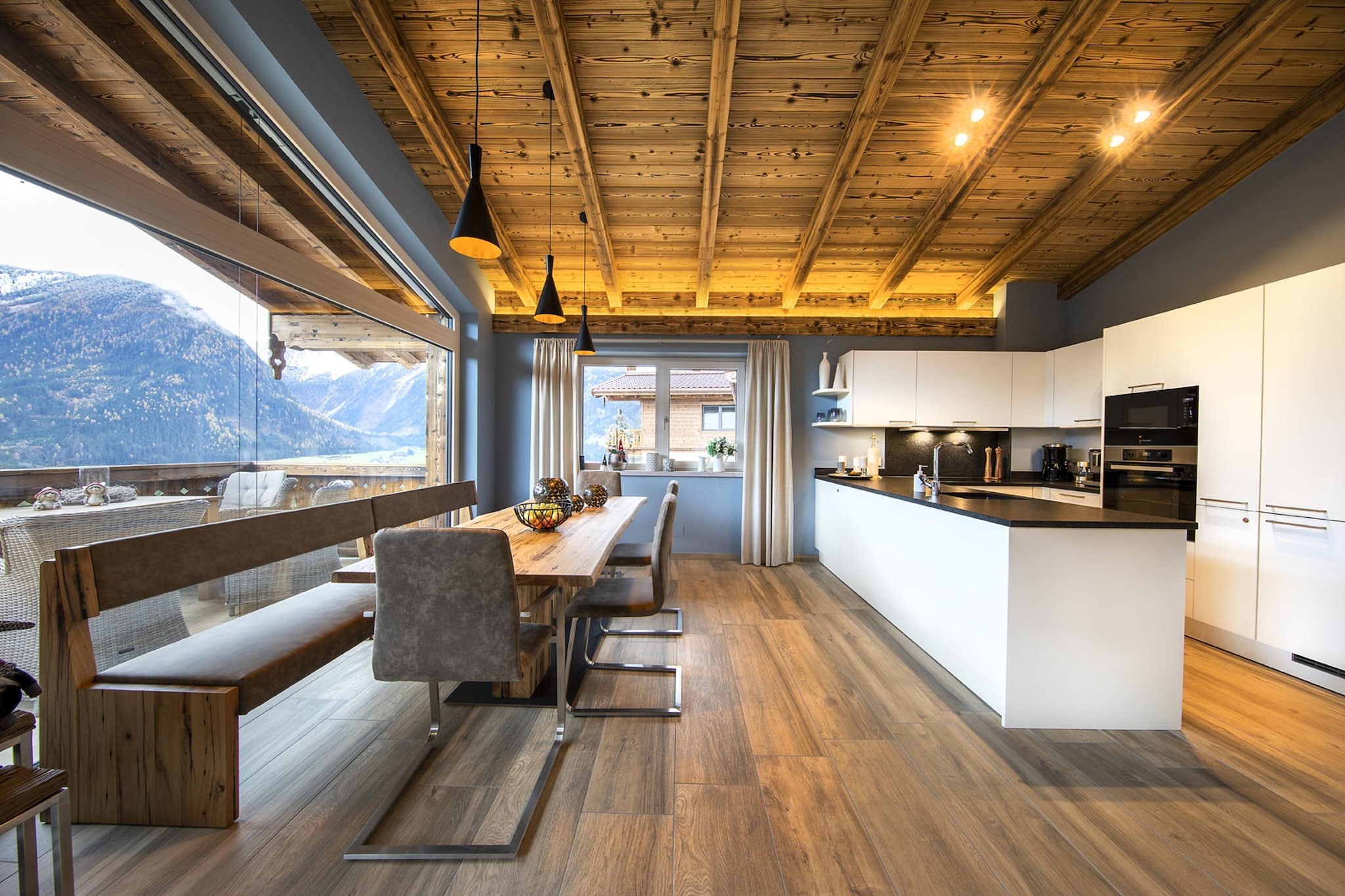 Nationalpark Chalet Törlspitze-Keuken