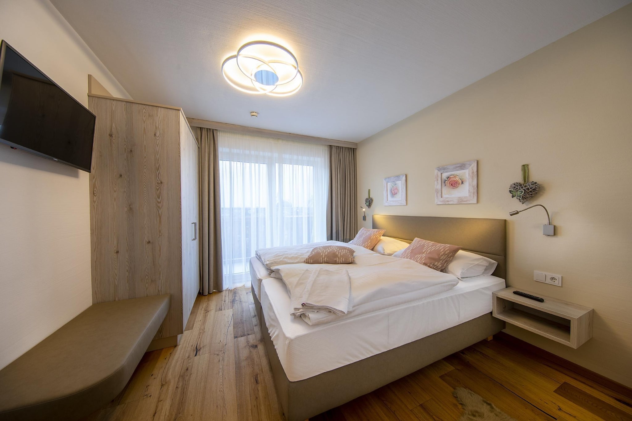 Nationalpark Chalet Törlspitze-Slaapkamer
