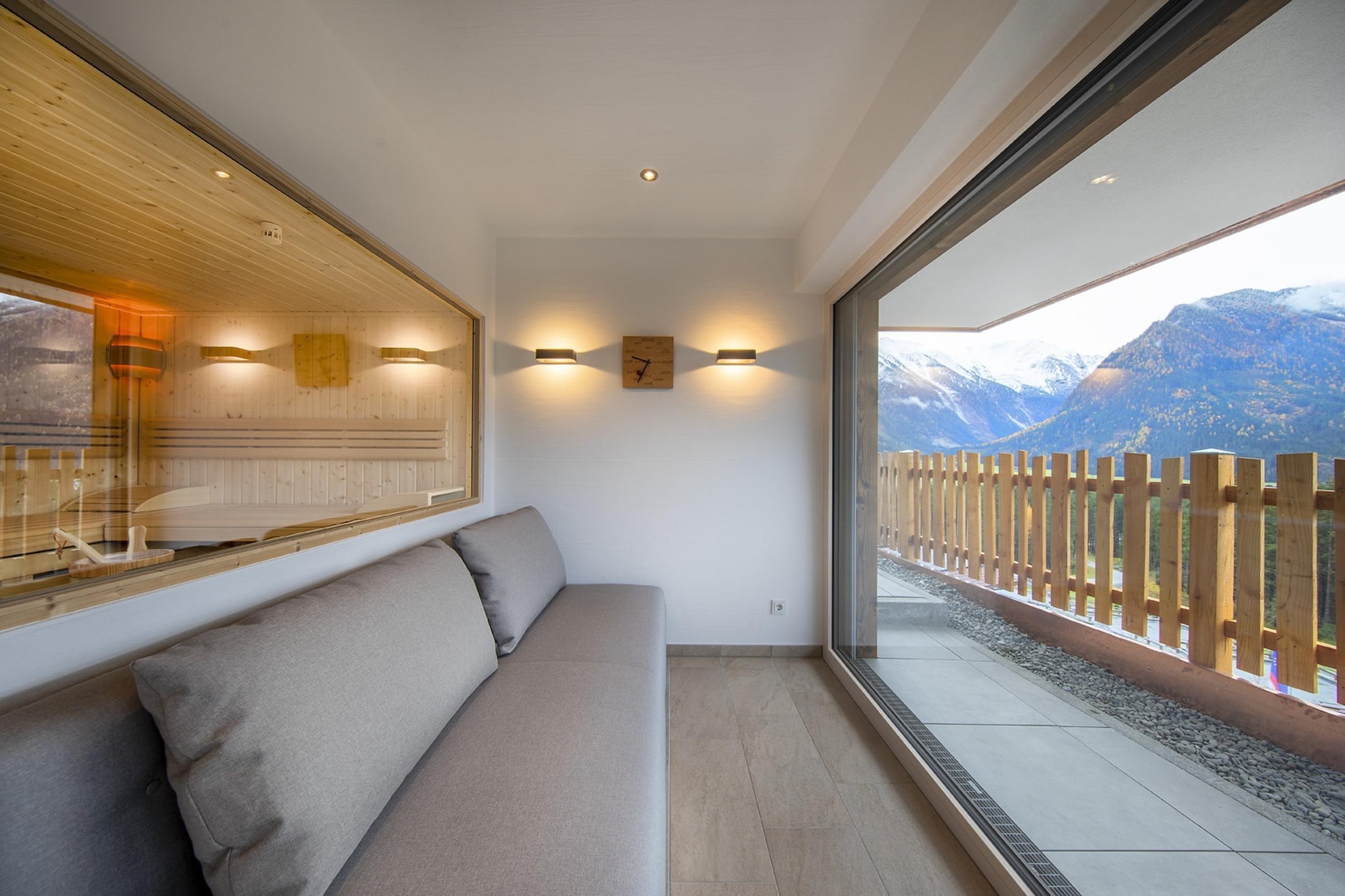 Nationalpark Chalet Törlspitze-Terrasbalkon