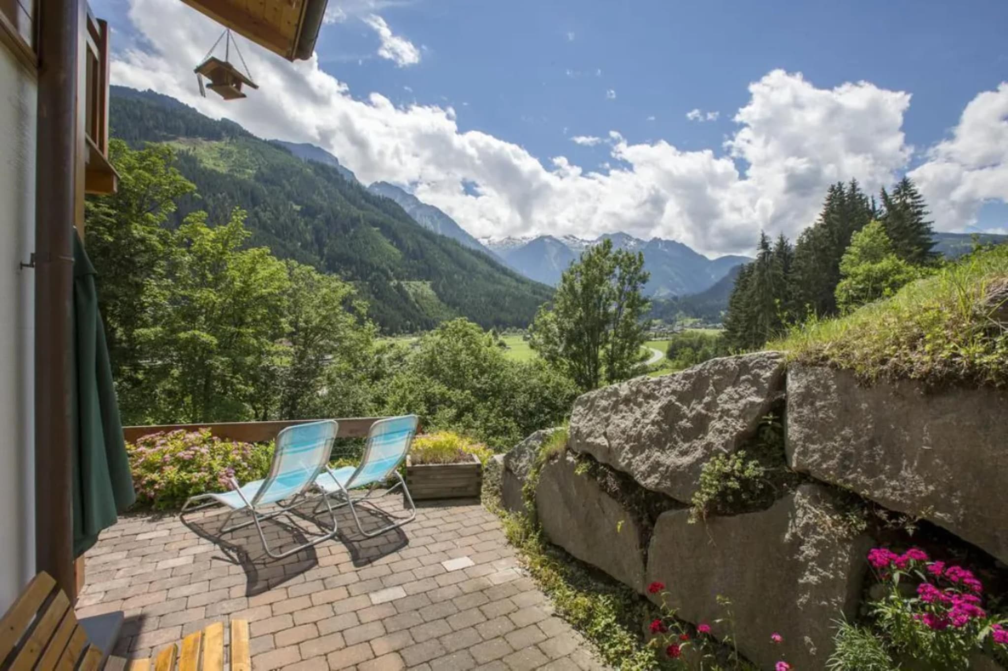 Schöneben  Chalet Zur Mühle - Uitzicht zomer