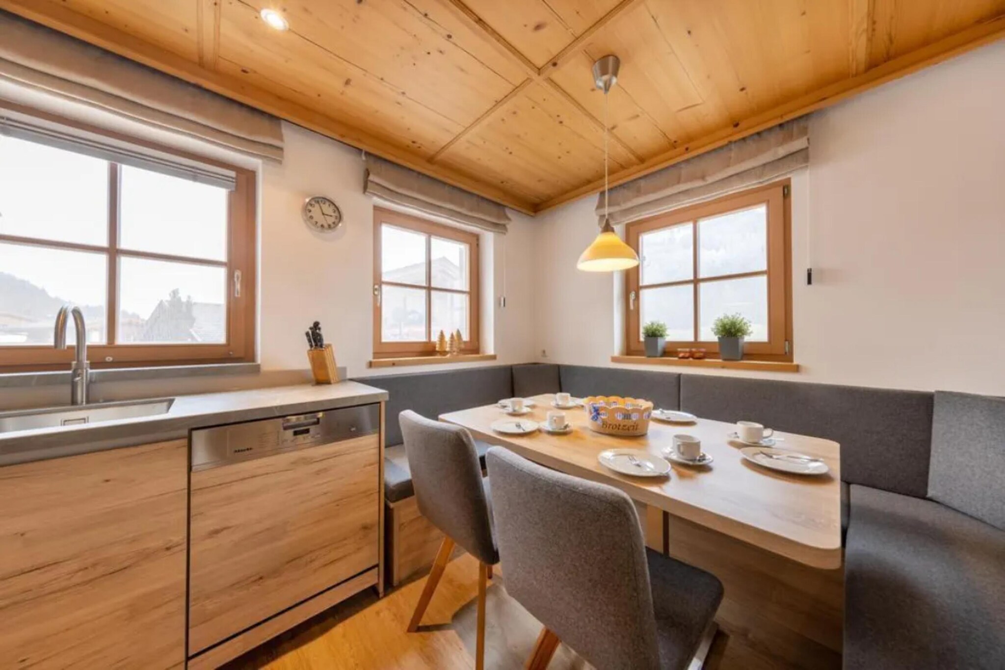 Schöneben  Chalet Zur Mühle - Eetkamer