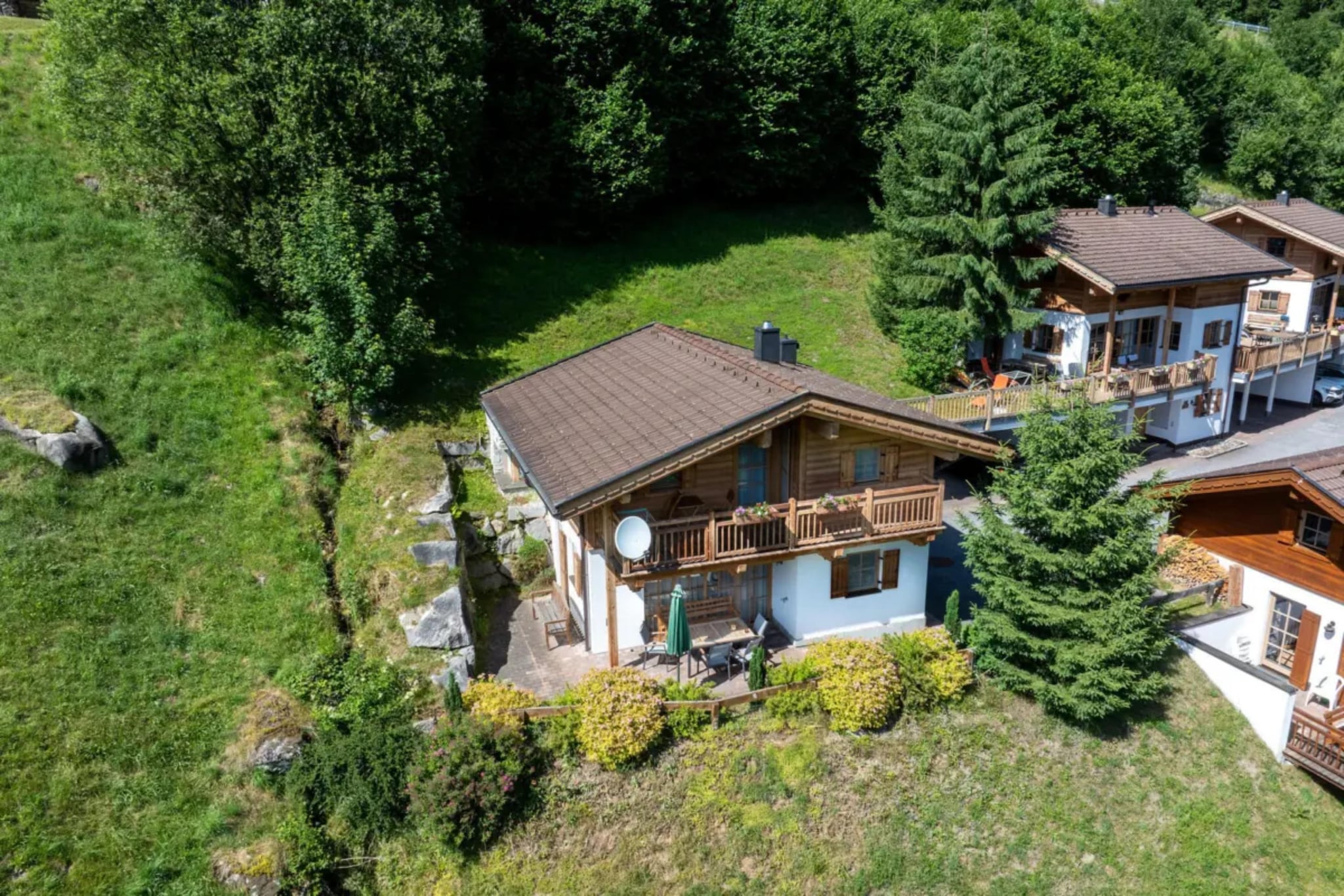 Schöneben  Chalet Zur Mühle - Buitenkant zomer