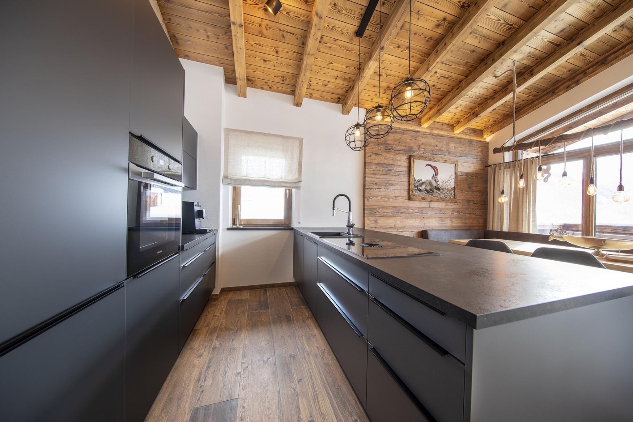 Nationalpark Chalet Bretterspitze-Keuken