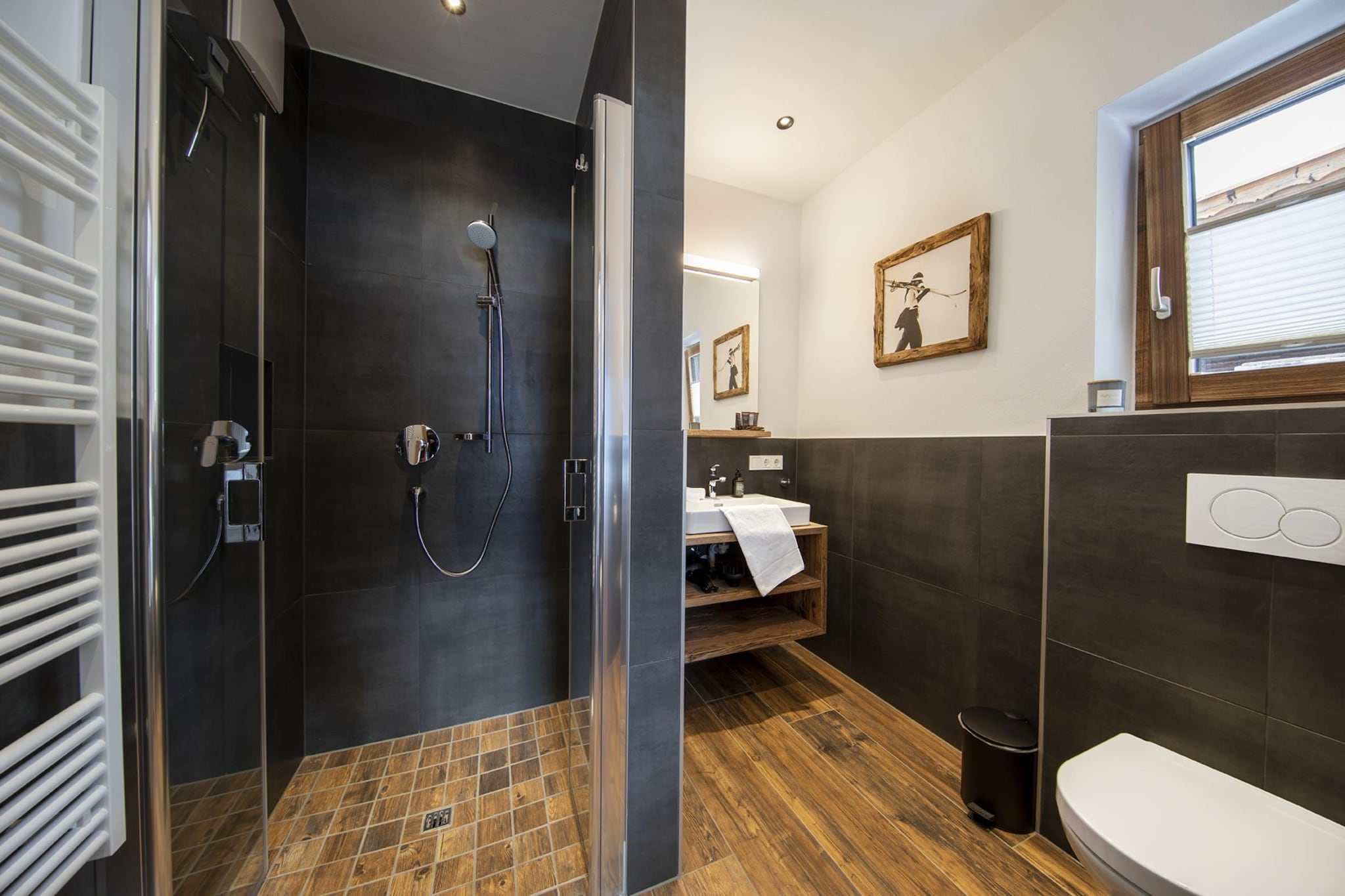 Nationalpark Chalet Bretterspitze-Badkamer