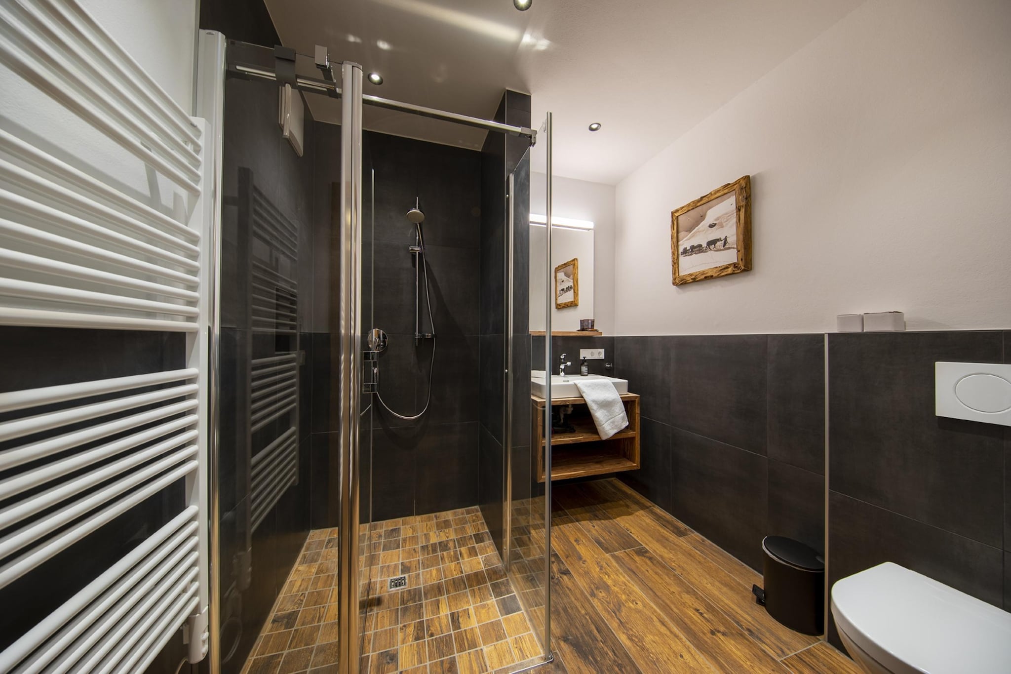 Nationalpark Chalet Bretterspitze-Badkamer