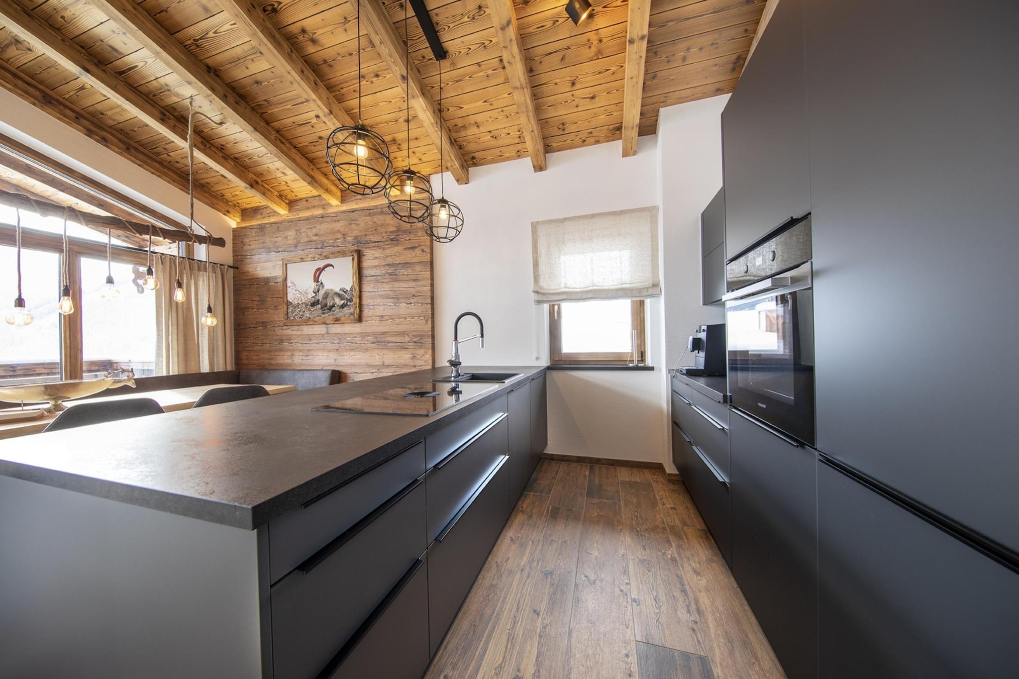 Nationalpark Chalet Bretterspitze-Keuken