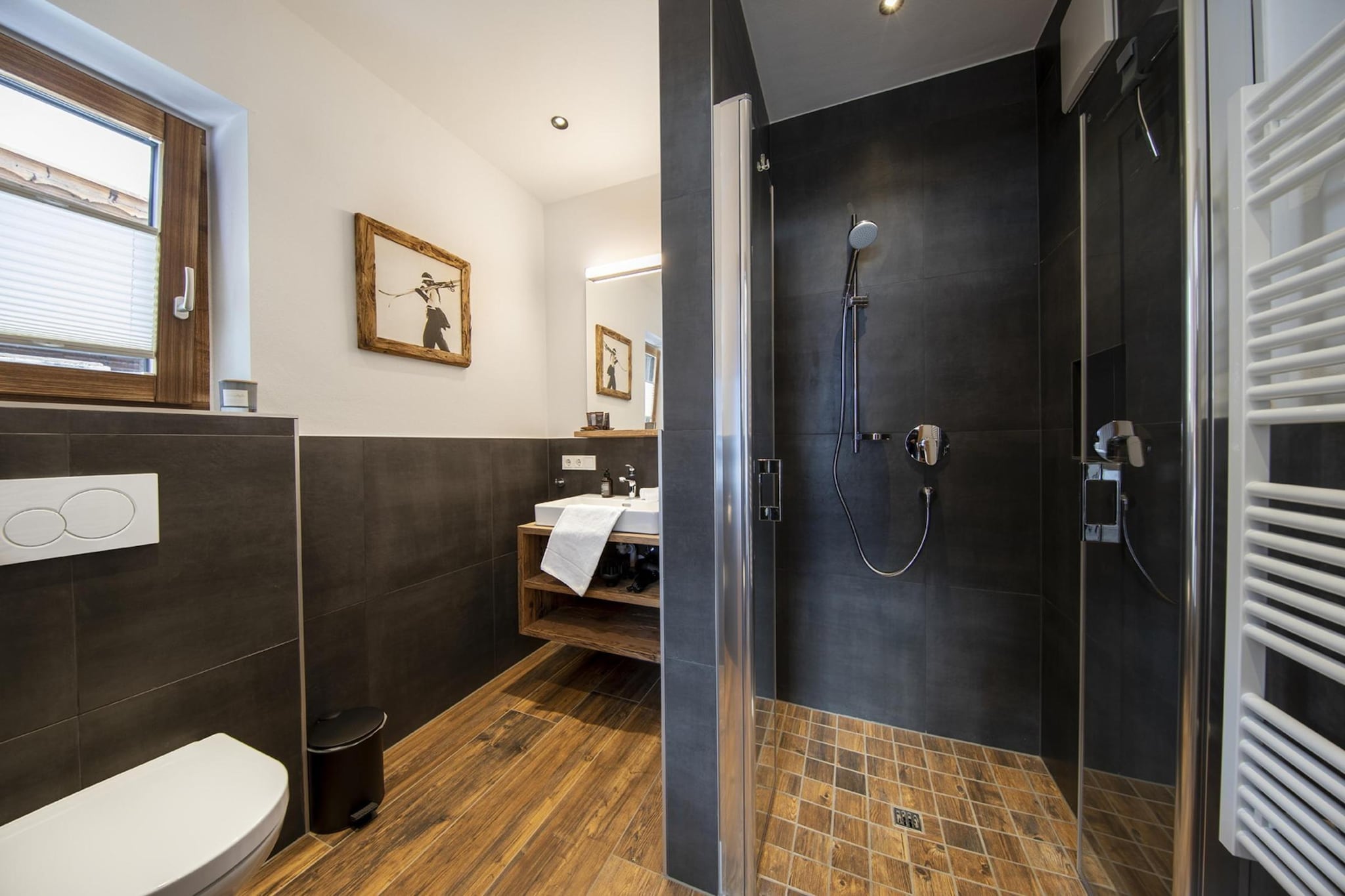 Nationalpark Chalet Bretterspitze-Badkamer