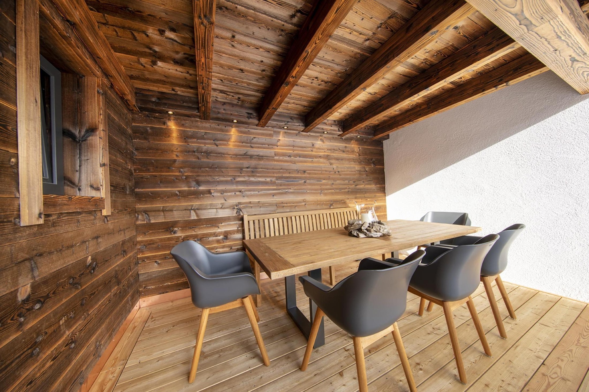 Nationalpark Chalet Bretterspitze-Eetkamer