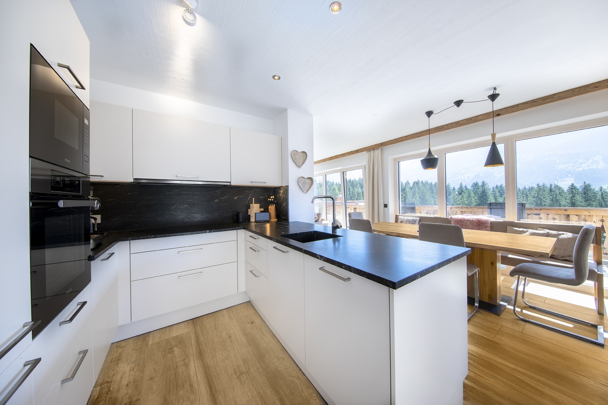 Nationalpark Chalet Pillewizer-Keuken