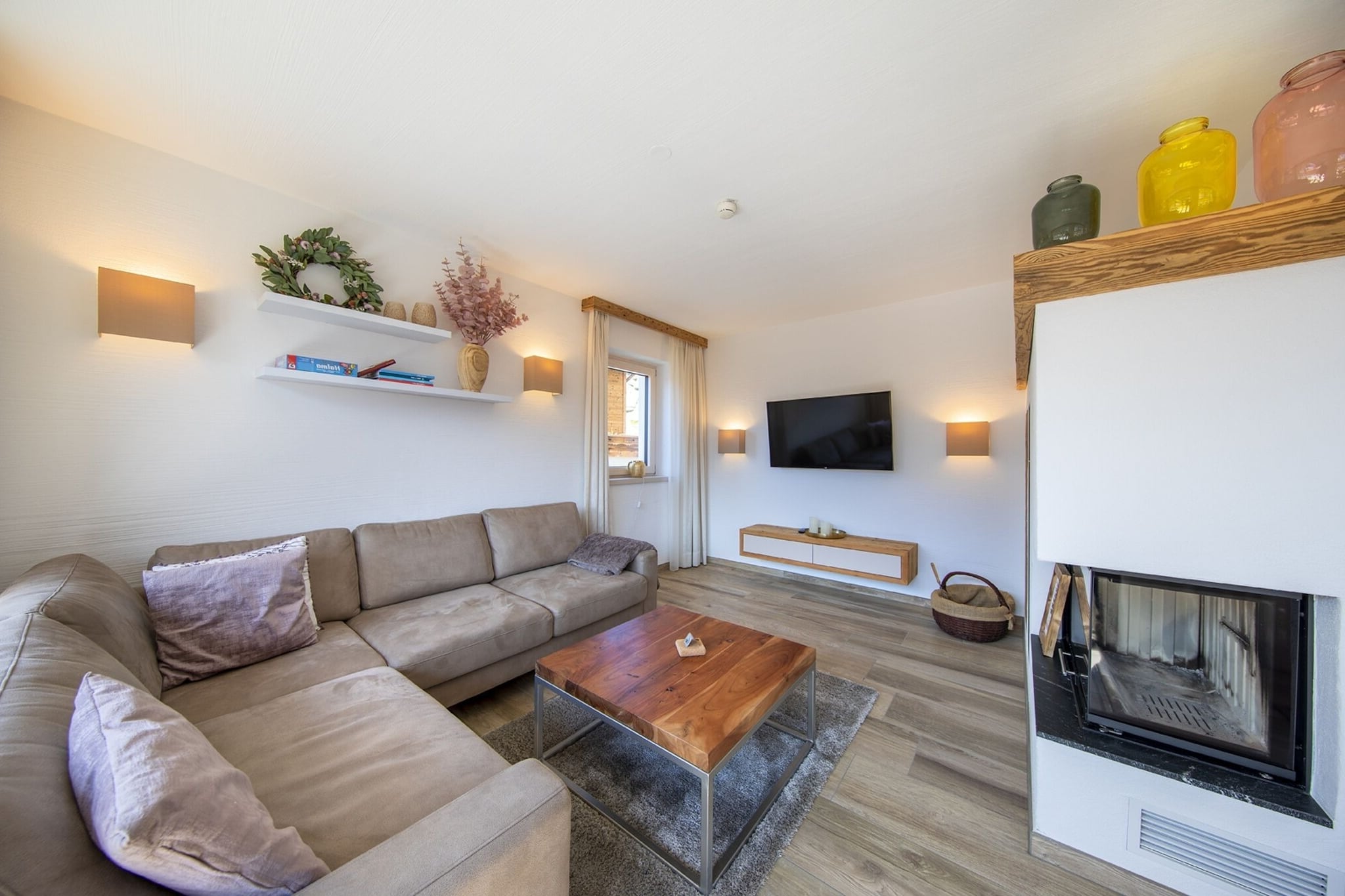 Nationalpark Chalet Pillewizer-Woonkamer
