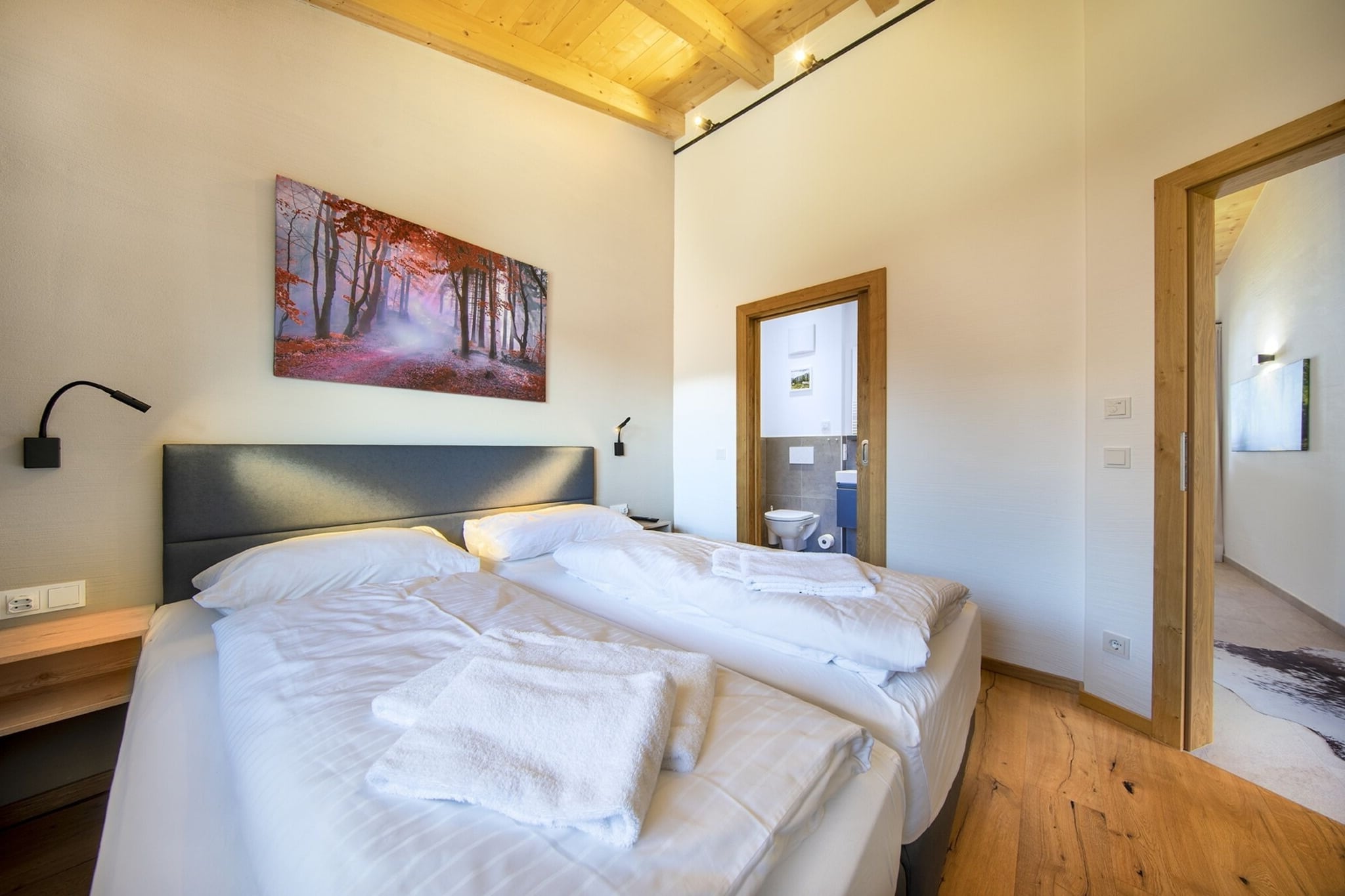 Nationalpark Chalet Pillewizer-Slaapkamer