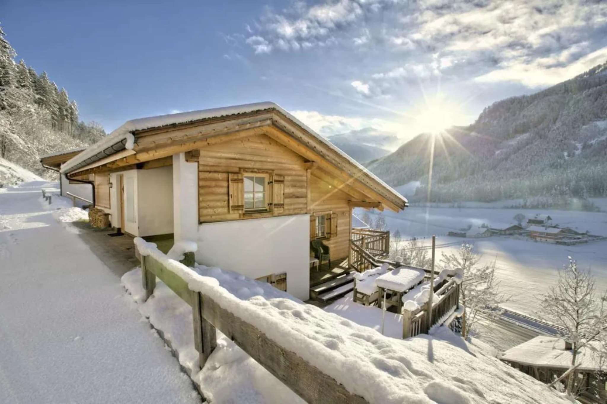 Schöneben Heidi's Alm Hütte - Außenbereich Winter