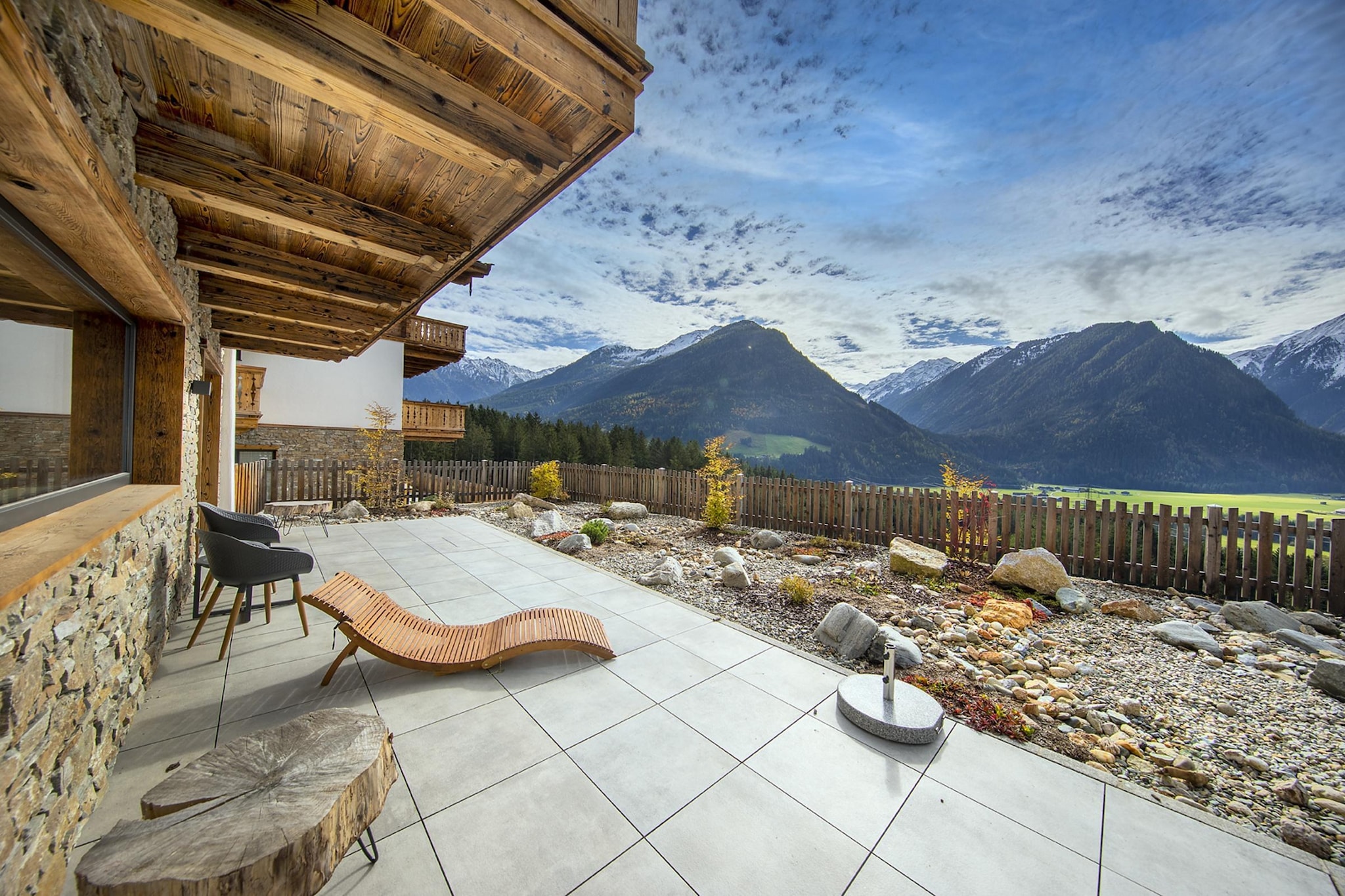 Nationalpark Chalet Gabelspitze-Terrasbalkon